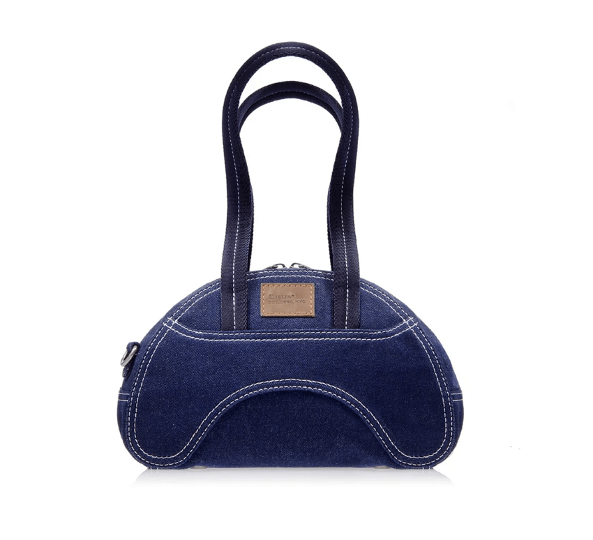Telfar Small Denim Dumpling - Blue Size ONE SIZE - 5 Thumbnail