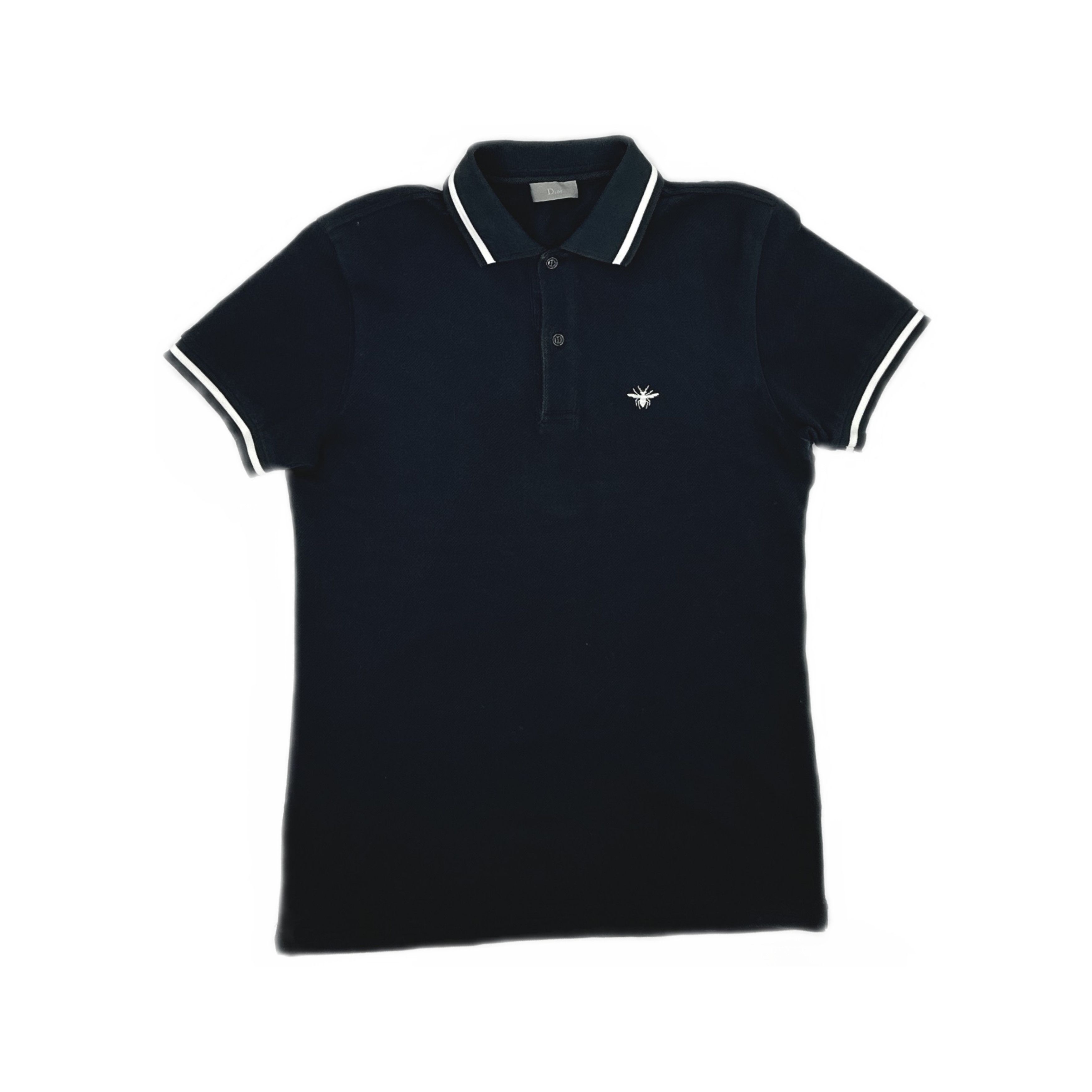Dior Dior Bee Embroidery Tipped Polo Shirt S Size US S / EU 44-46 / 1 - 1 Thumbnail