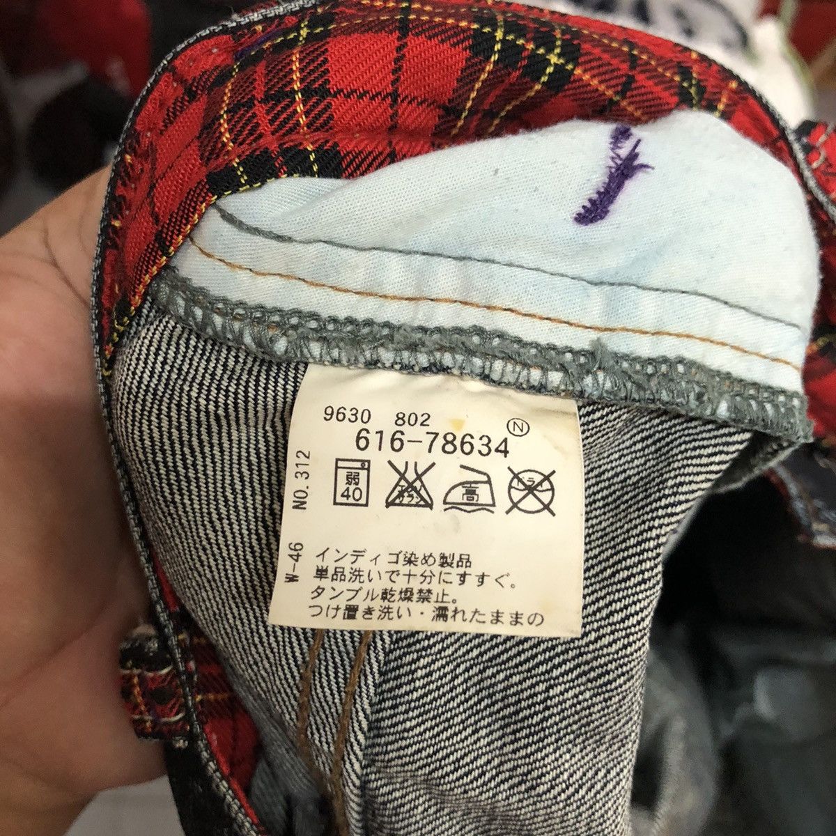 Takeo Kikuchi DLL Takeo Kikuchi Blue Denim Pants #C241 Size US 32 / EU 48 - 20 Thumbnail