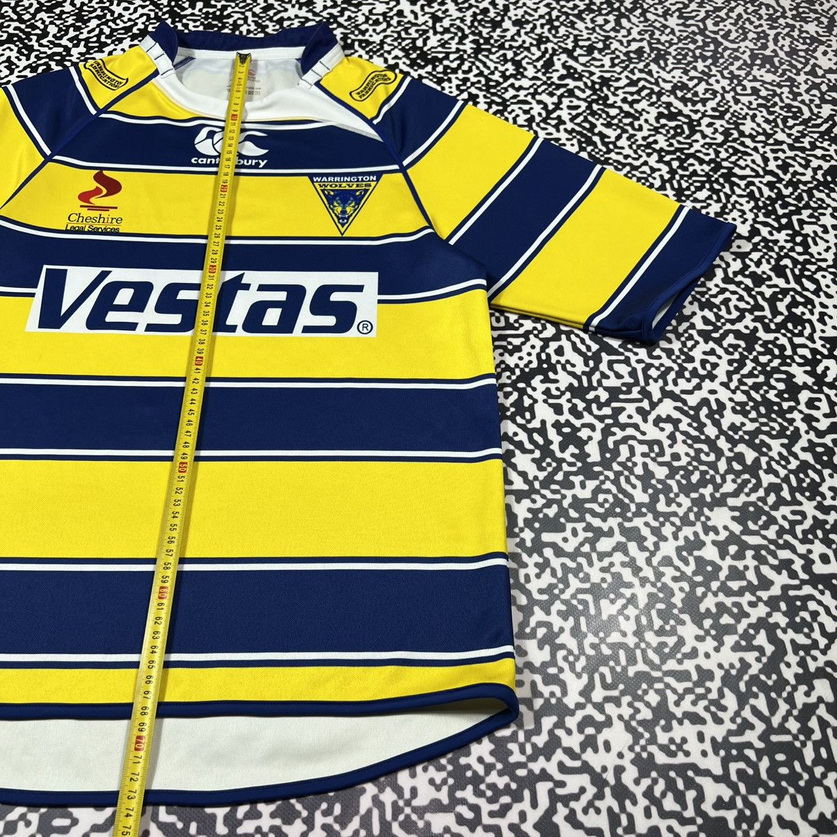 Canterbury of New Zealand Vintage Y2K Warrington Wolves Elliott Rugby Jersey Retro Size US M / EU 48-50 / 2 - 19 Thumbnail