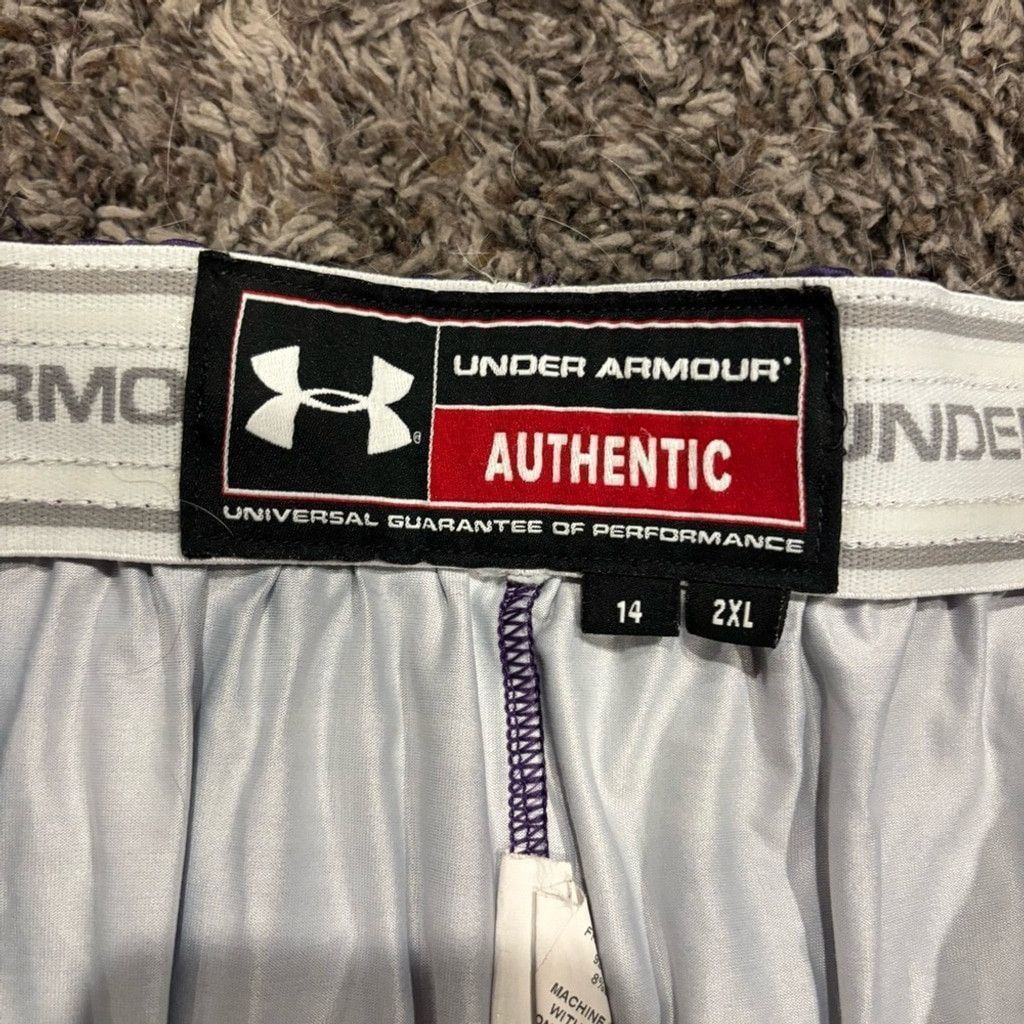 Under Armour Under Armour Men's Purple Athletic Shorts Size US 42 / EU 58 - 4 Thumbnail