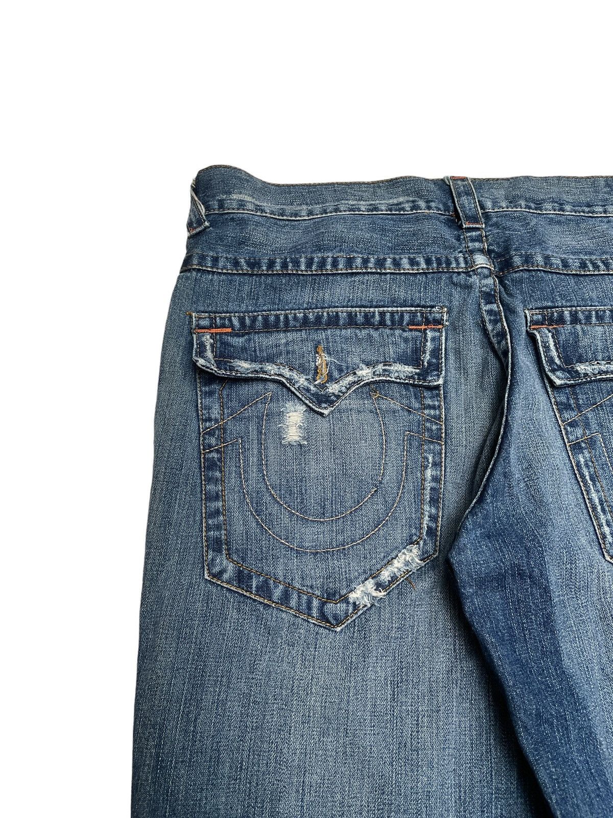 True Religion Rare Design Vintage Brand True Religion Baggy Jeans 1990s Size US 34 / EU 50 - 5 Thumbnail