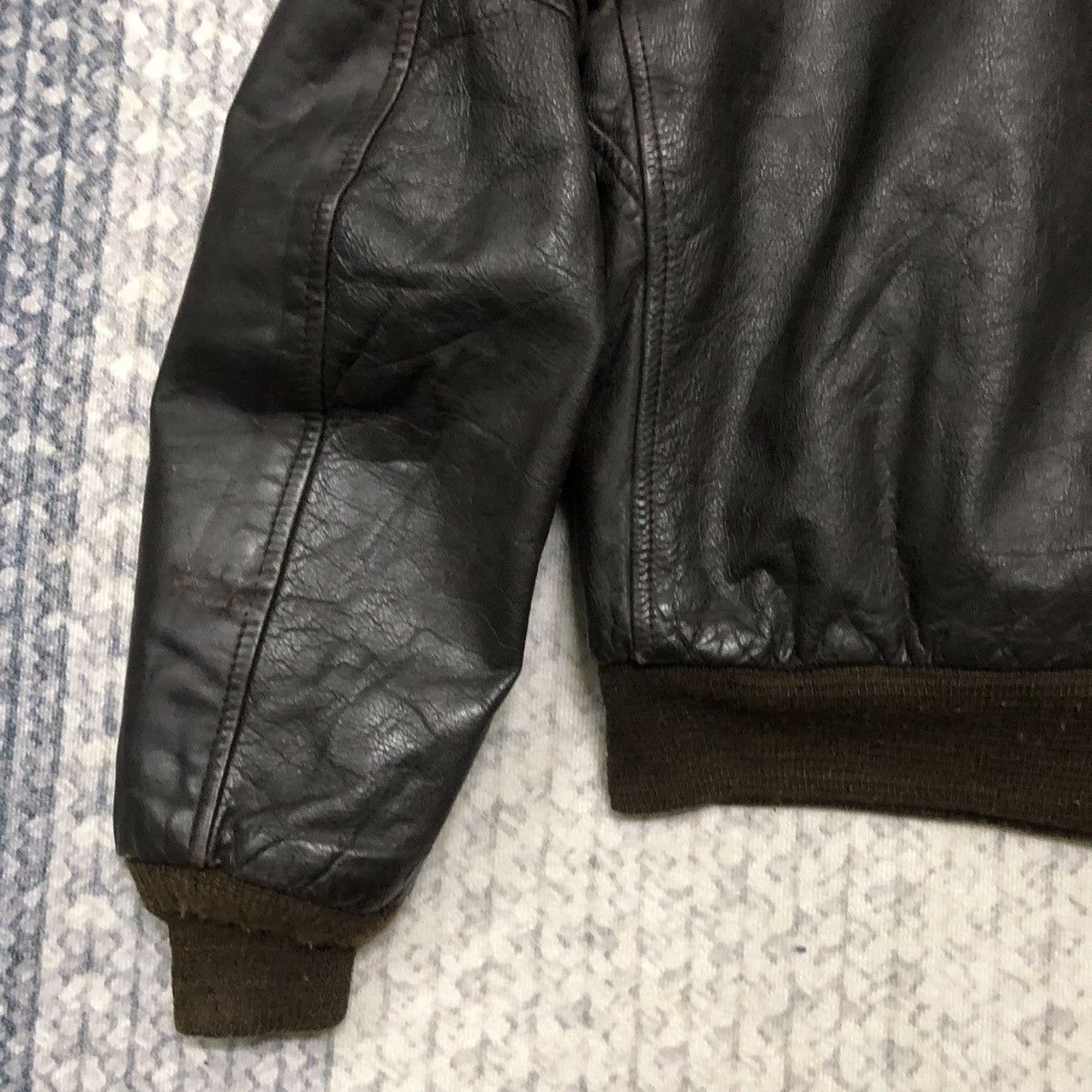Cooper × Vintage Rare Distressed Vintage Cooper Sportswear Leather Jacket Size US M / EU 48-50 / 2 - 14 Thumbnail