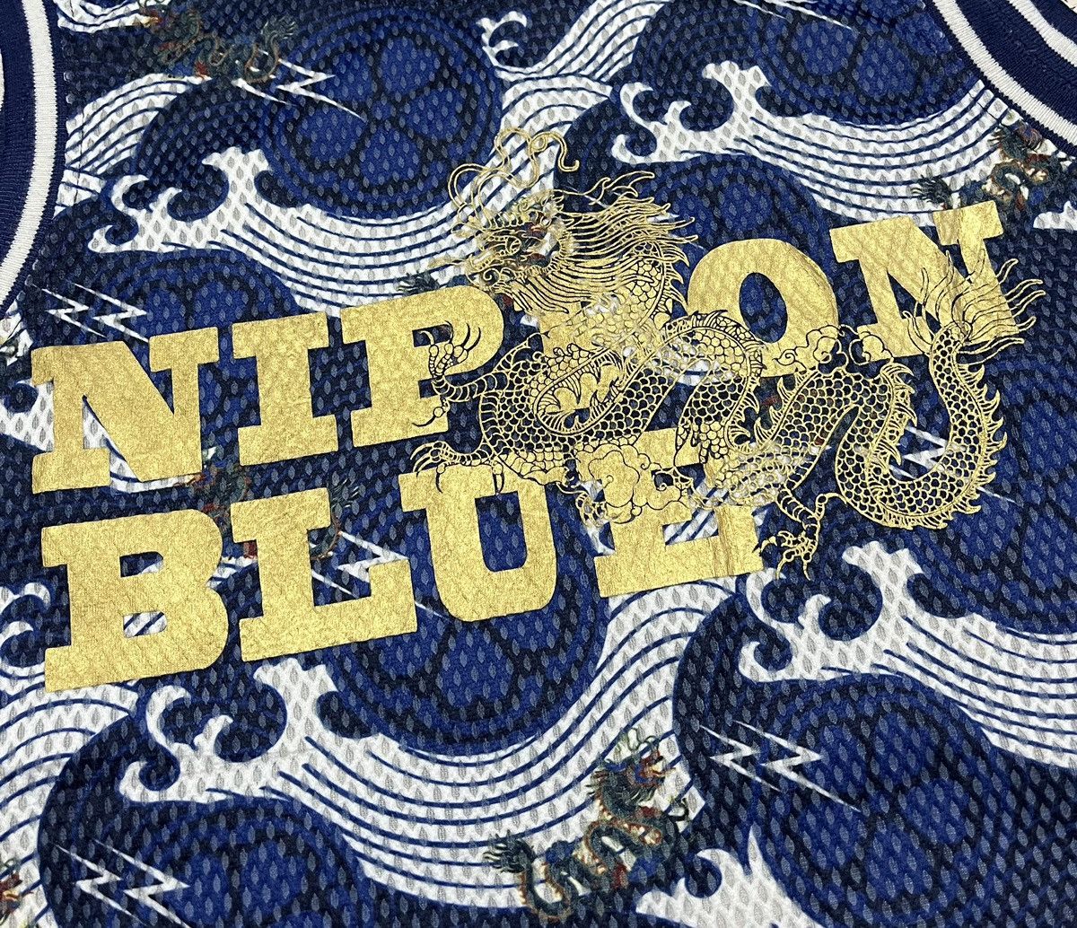 Blue Blue Japan × Japanese Brand NIPPON BLUE by Oniarai Rare Design Shirt Size US M / EU 48-50 / 2 - 4 Thumbnail