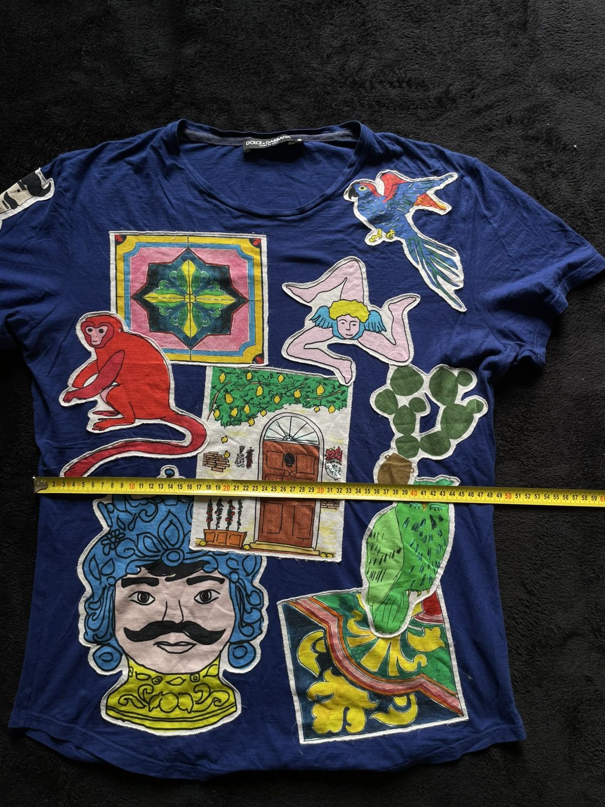 Dolce & Gabbana Dolce & Gabbana T-shirt Vintage Cotton Size M Size US M / EU 48-50 / 2 - 8 Thumbnail