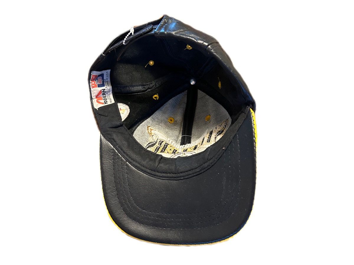 NFL × Vintage Vintage Leather Steelers Hat Size ONE SIZE - 4 Thumbnail