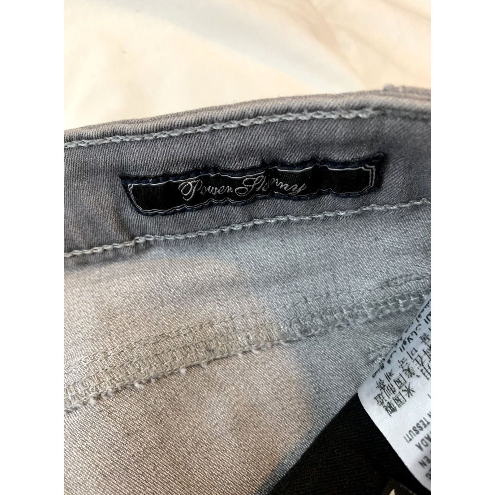 Guess GUESS Premium Power Skinny Gray Wash Denim Jeans Women's 25 Jeans Gray Skinny 25 Womens Gu ess Premium Power Skinny Gray Wash Denim Jeans 25 Size 42" / US 20 - 7 Thumbnail