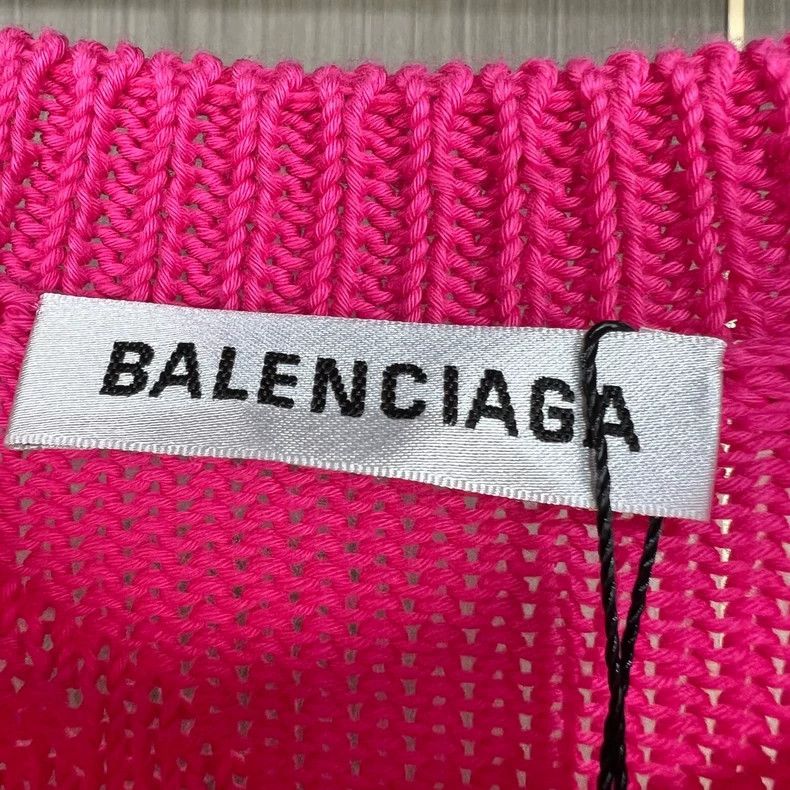 Balenciaga Balenciaga All-Over Print Bullet Pattern Knitted Sweater Size S / US 4 / IT 40 - 5 Thumbnail