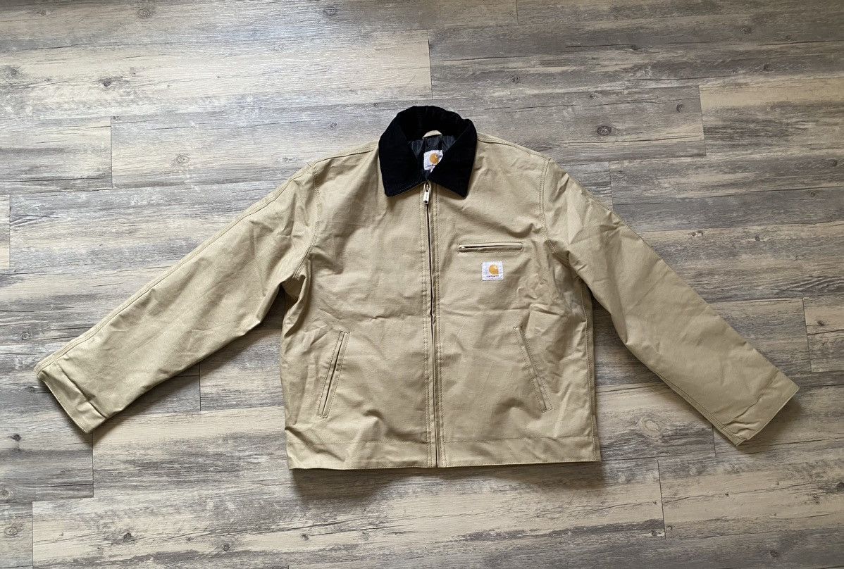 image of Carhartt Detroit Jacket in Tan, Men's (Size Large)