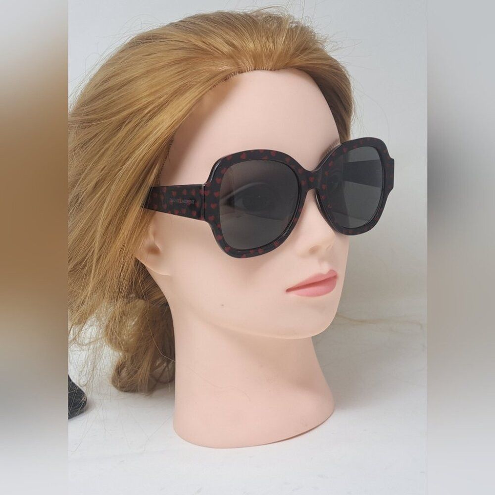 Saint Laurent Paris Saint Laurent Paris Sunglasses Red Heart Metallic Butterfly Size ONE SIZE - 7 Thumbnail