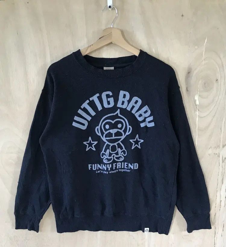 Japanese Brand Uittg Baby Sweatshirts Size US L / EU 52-54 / 3 - 1 Thumbnail