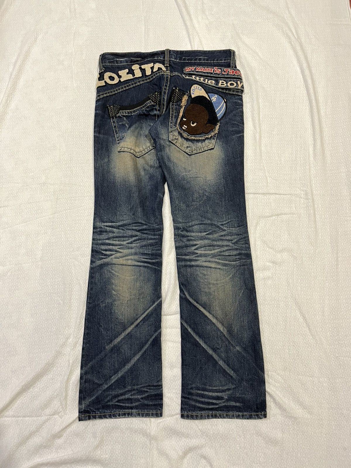 Other Lolita yoshimoto nara flared jeans Size US 32 / EU 48 - 3 Thumbnail