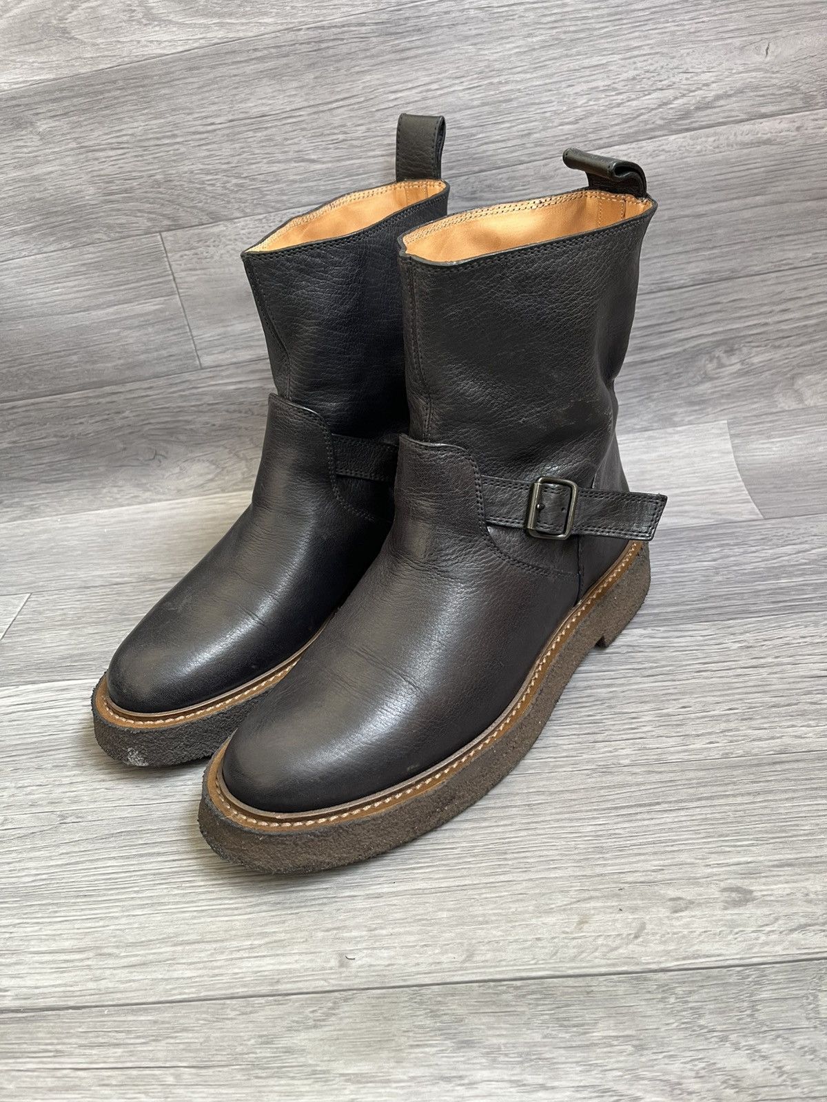 Maison Margiela Martin Margiela 2007 Engineer Biker Boots size 42