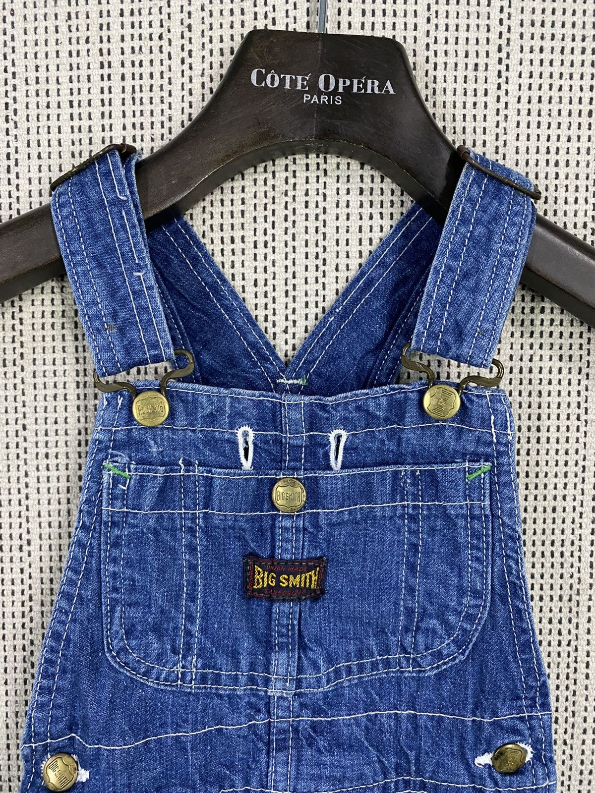 Vintage Vintage 50s big smiths overall/jumpsuits for kids size 0 Size US 26 / EU 42 - 15 Thumbnail