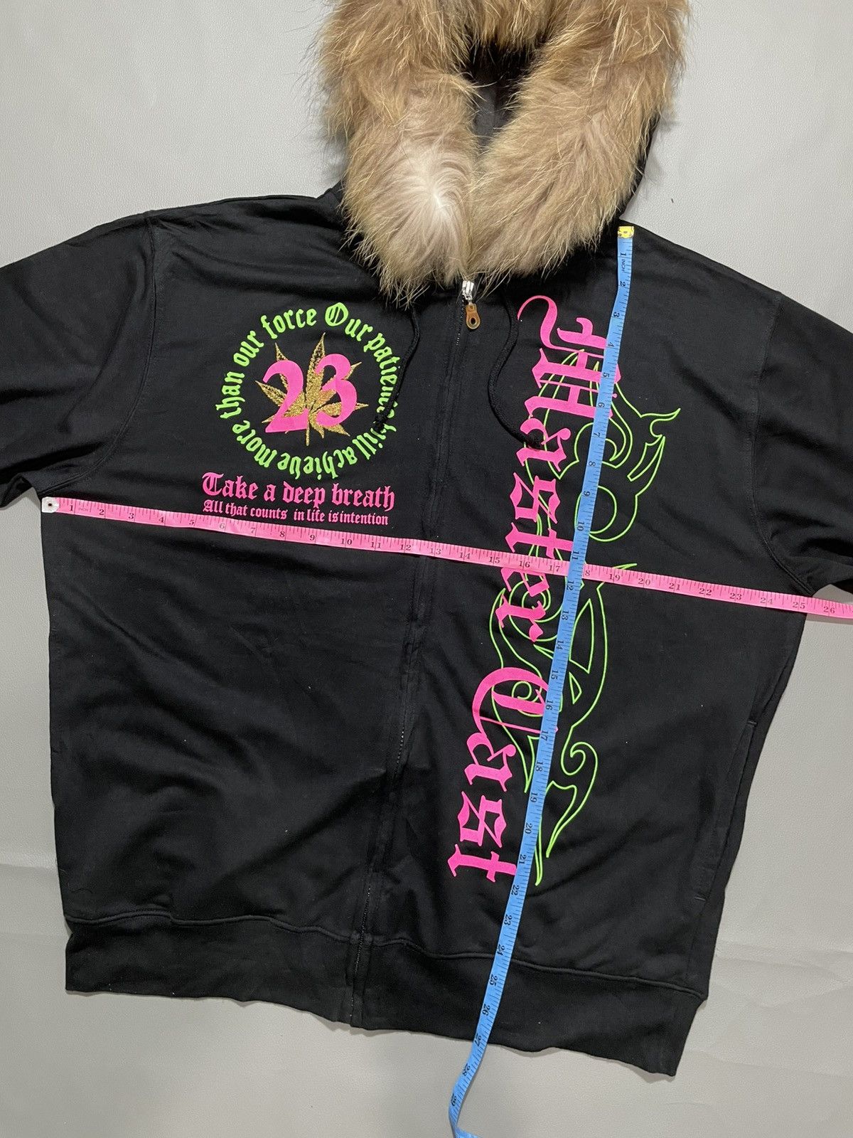 If Six Was Nine Space Opera Faux Fur Zip Hoodie Poem Ifsix lgb style Size US XL / EU 56 / 4 - 7 Thumbnail