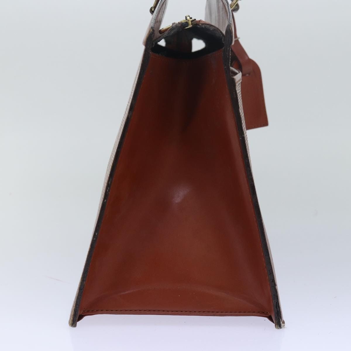 Louis Vuitton LOUIS VUITTON Epi Riviera Hand Bag Brown M48183 Size ONE SIZE - 3 Thumbnail