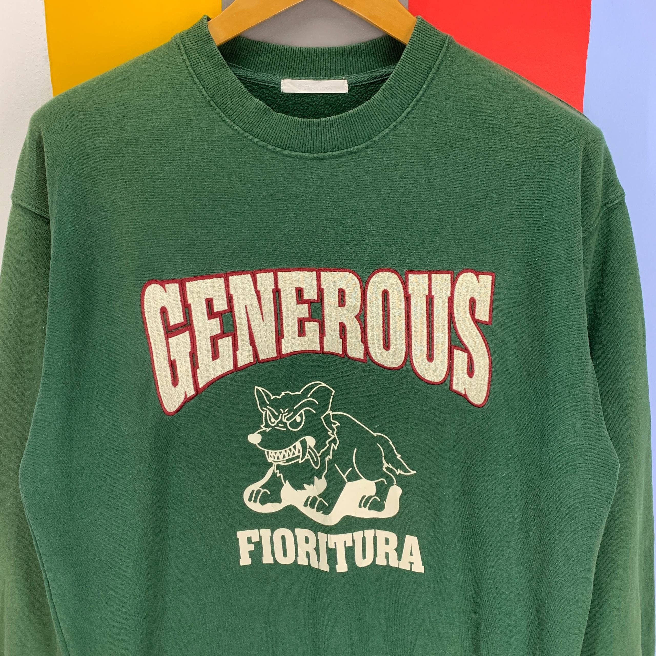 Japanese Brand SPINNS Crew Neck Sweatshirt #2574/V Size US M / EU 48-50 / 2 - 2 Thumbnail