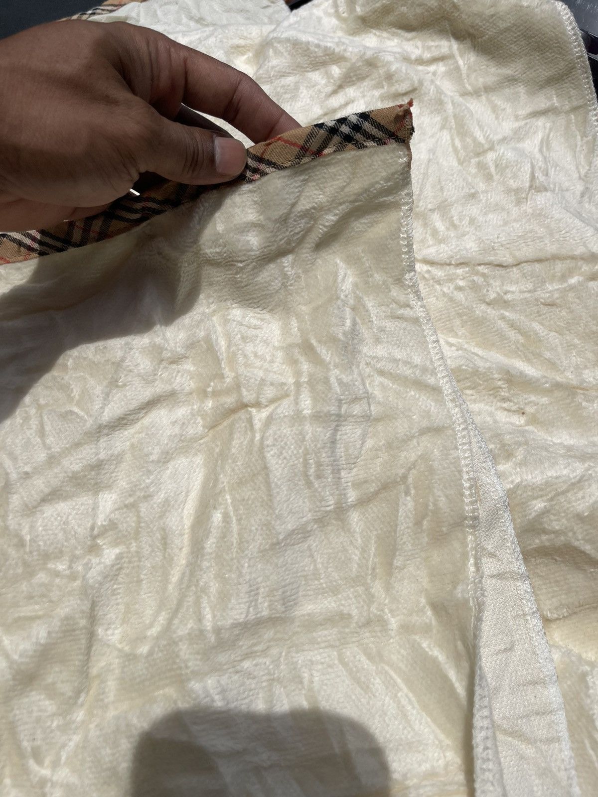 Burberry Vintage burberry super single blanket 140x240cm Size ONE SIZE - 3 Thumbnail