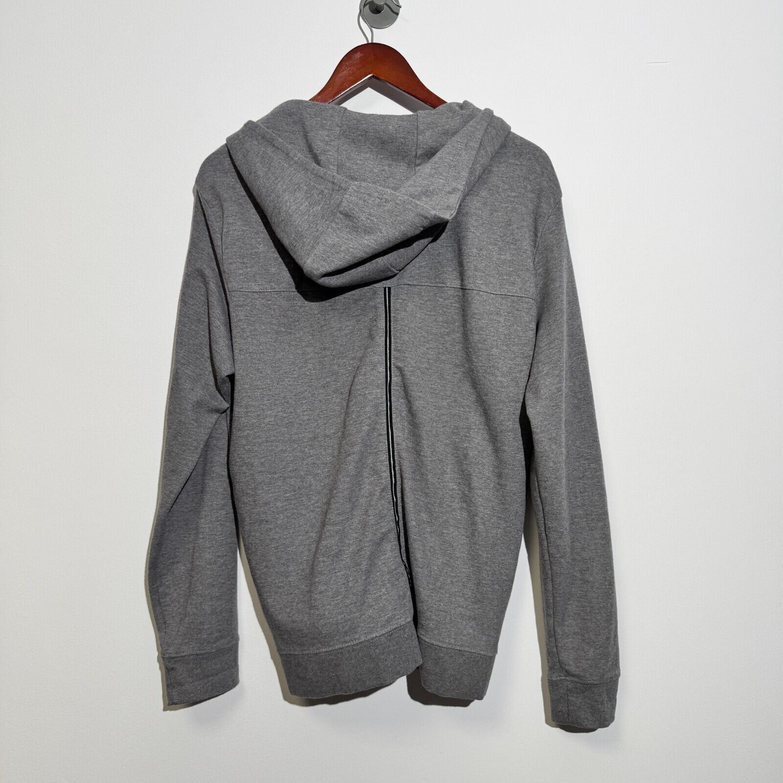 Vintage Vintage Unisex Gray Cotton Zip Hoodie Size XL Washed 90s Size US XL / EU 56 / 4 - 6 Thumbnail
