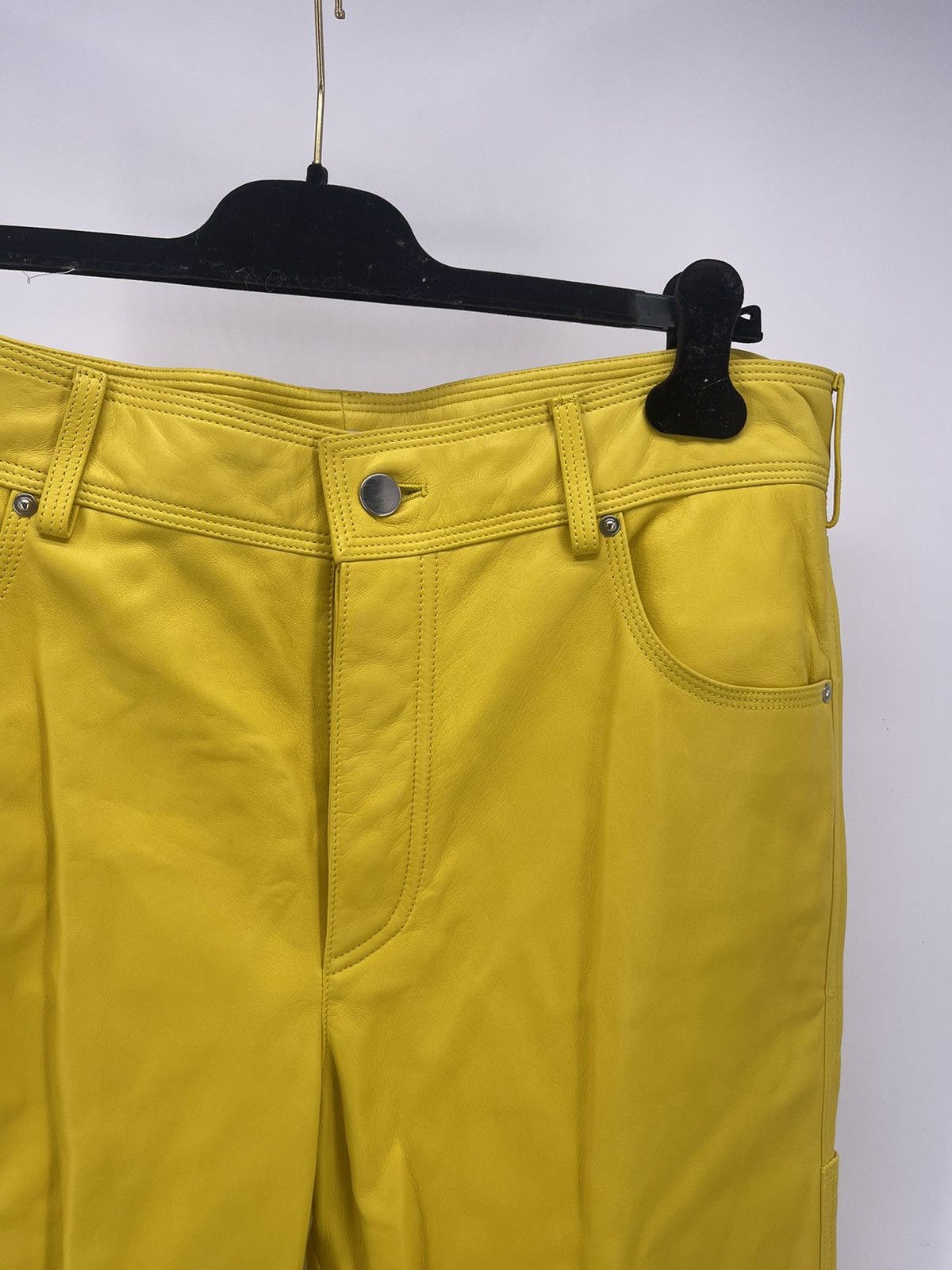 Bottega Veneta Bottega Veneta Leather Trousers Size 52 RRP $3.2k Size US 36 / EU 52 - 2 Thumbnail
