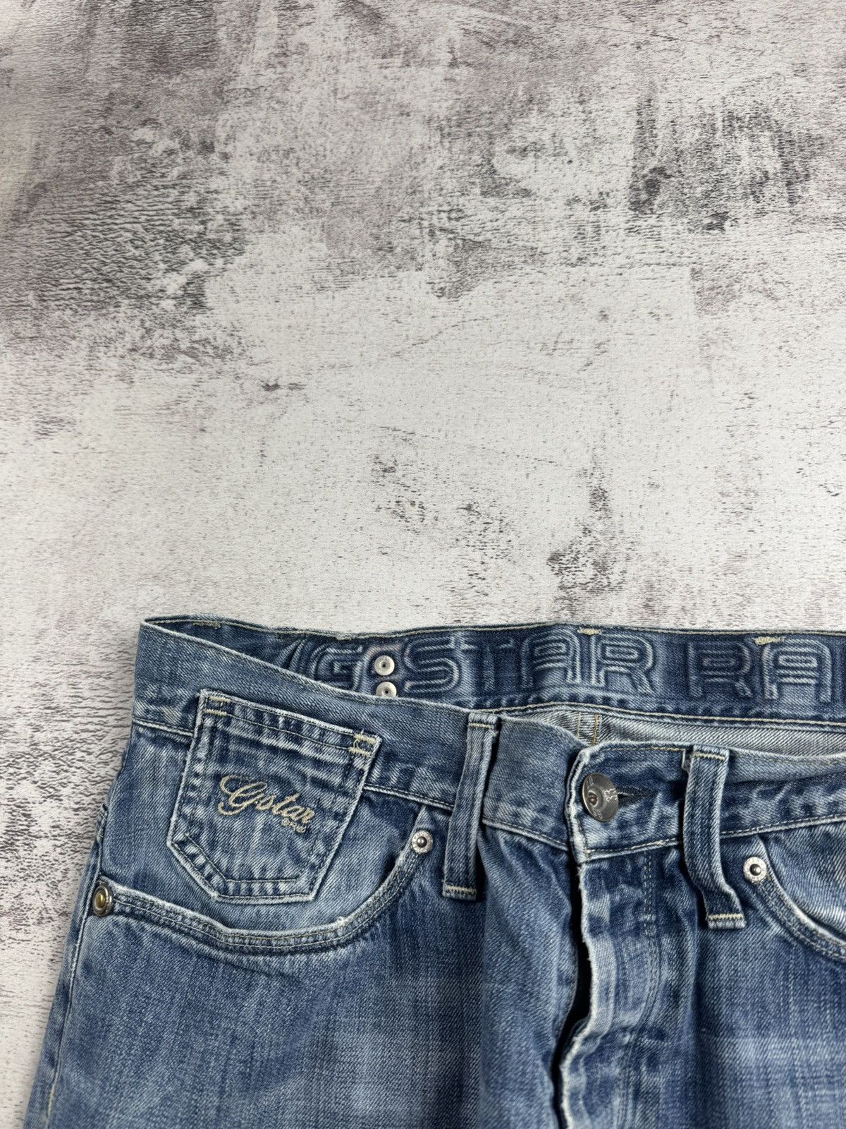 G-Star G-Star Denim Distressed W34/L34 Vintage Pants Trousers Jeans Size US 34 / EU 50 - 11 Thumbnail