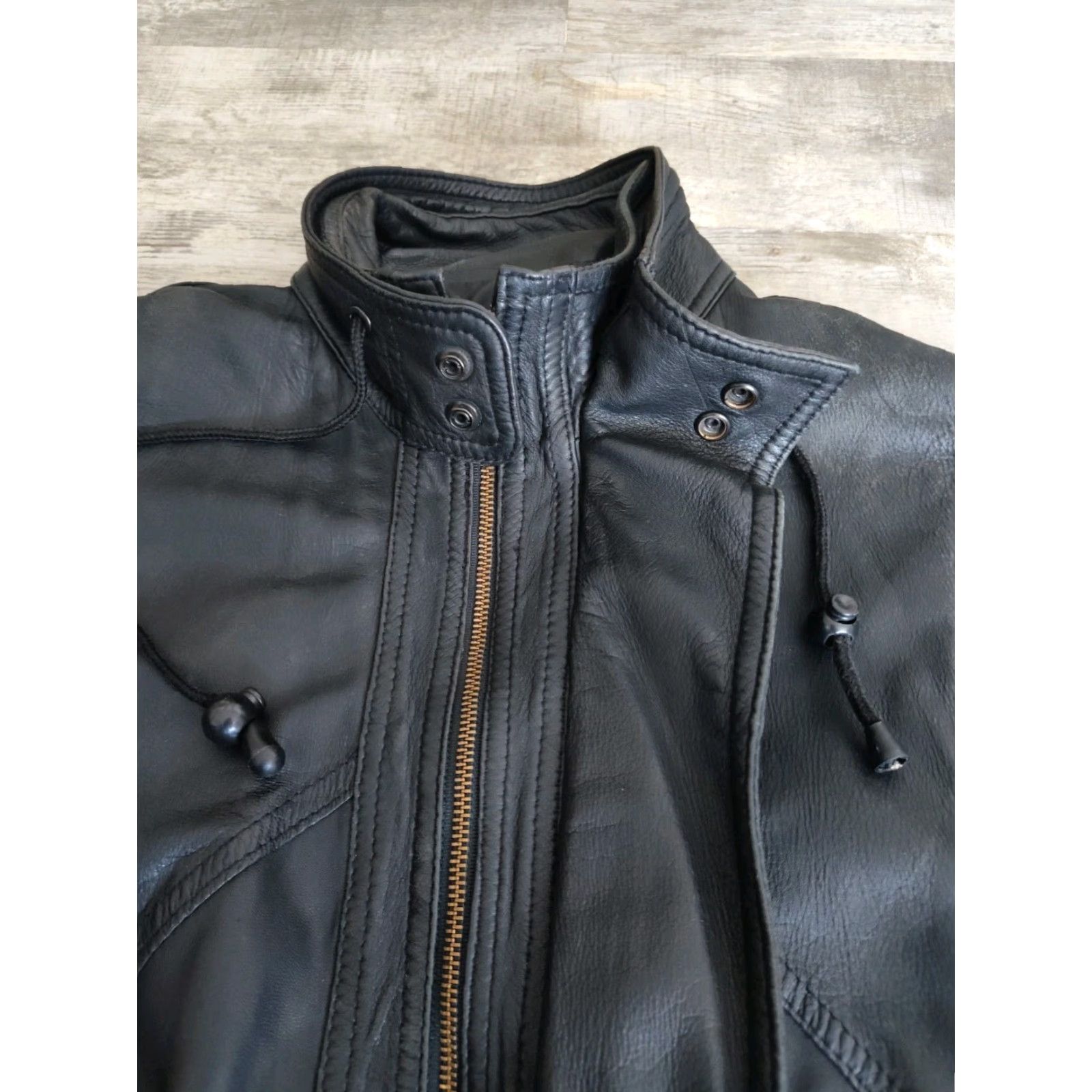 Vintage Vintage Handmade Leather Jacket Mexico Genuine XXXXXXXXXXXXXXXXX Size US M / EU 48-50 / 2 - 6 Thumbnail