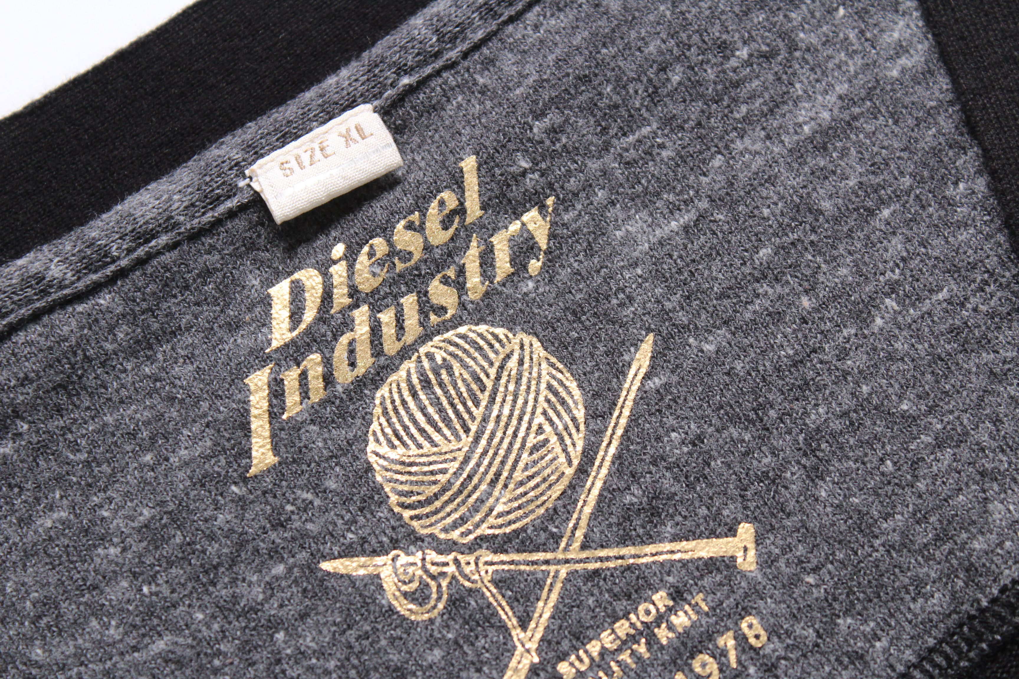 Diesel Diesel Cardigan Sweater Mens Size XL Vintage Rare Hype Size US L / EU 52-54 / 3 - 12 Thumbnail