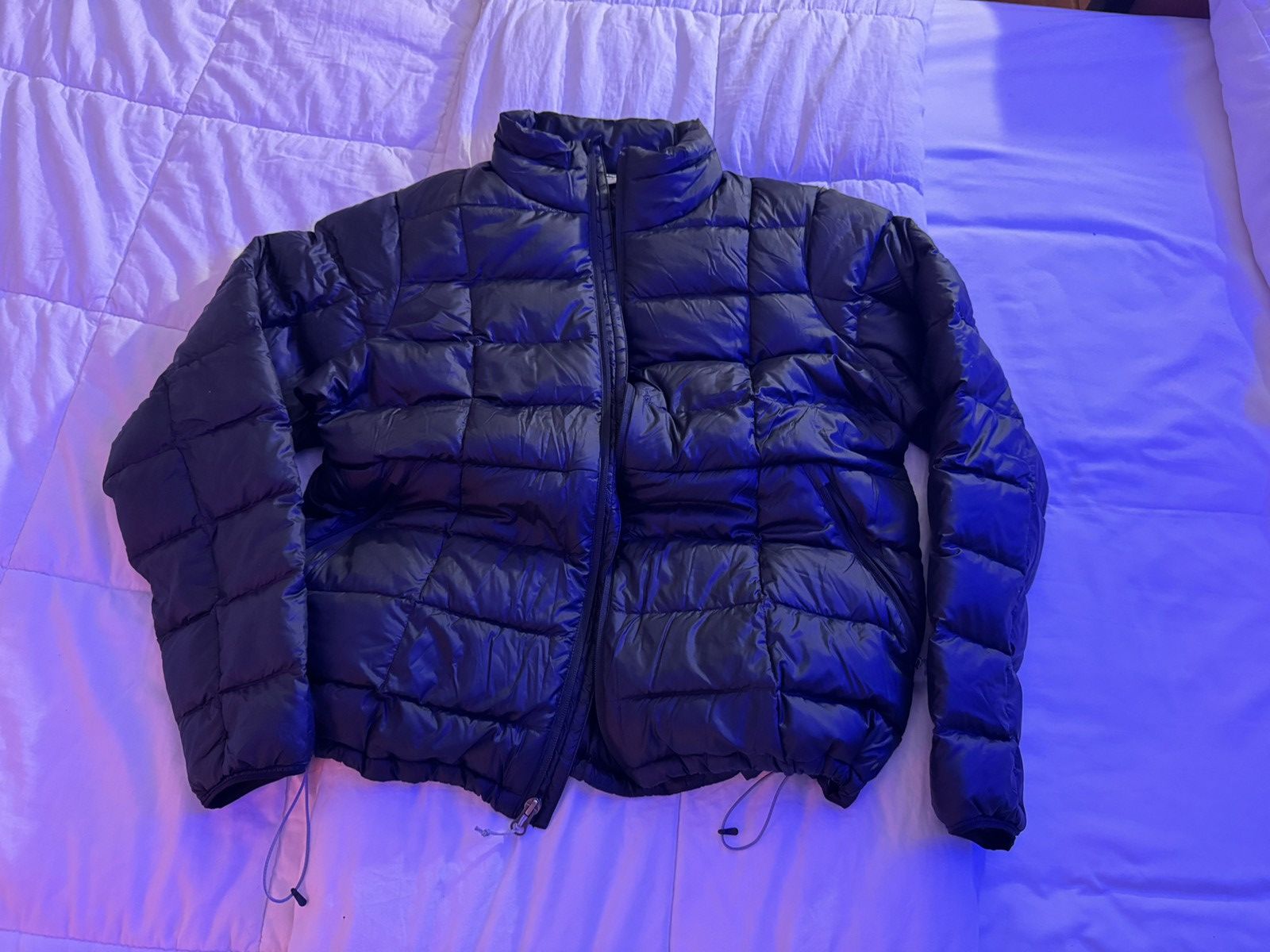 REI Vintage Black Puffer Down Gorp Jacket