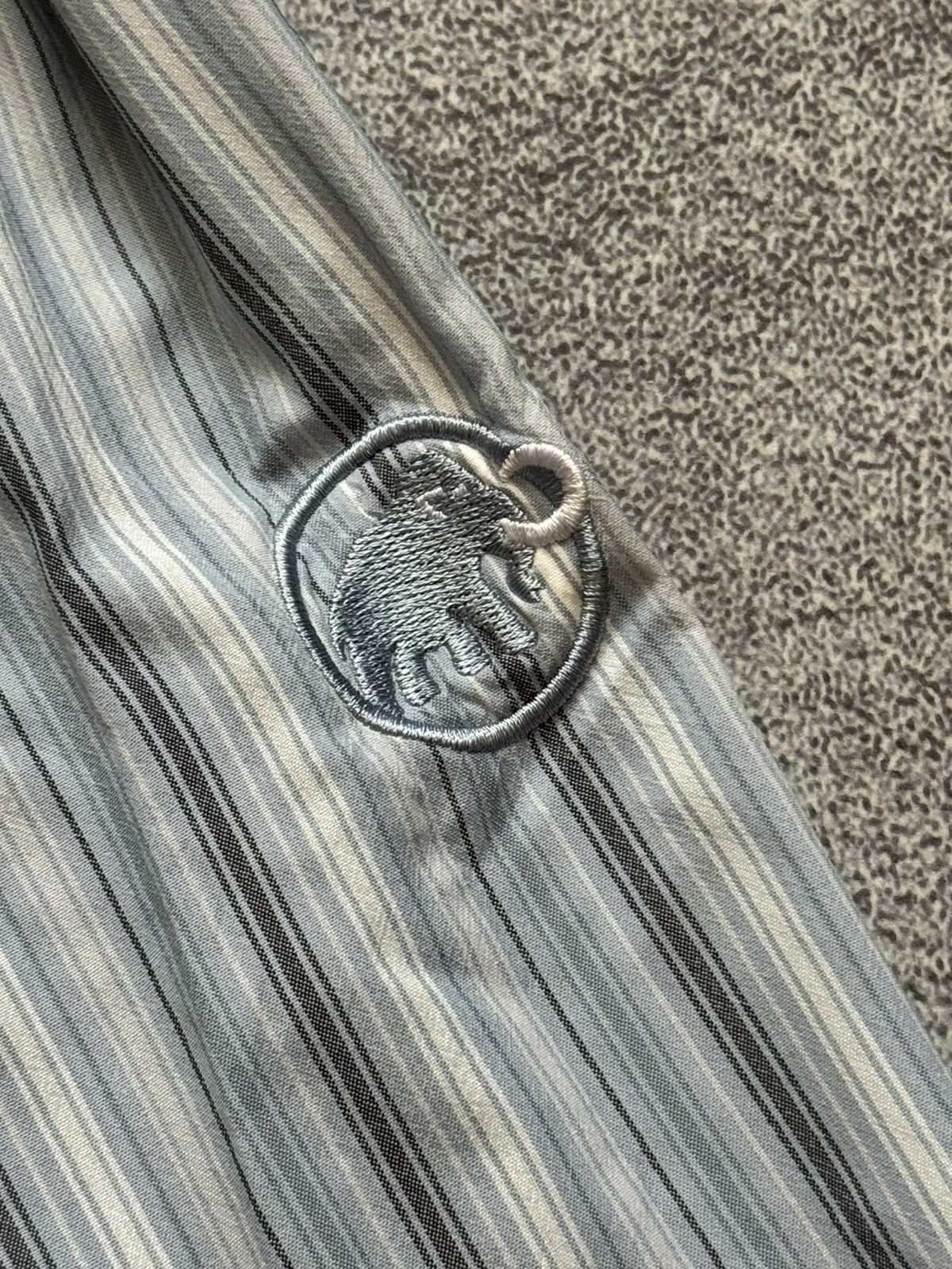Mammut Mammut XL striped button up shirt polo tee T-shirt outdoor Size US XL / EU 56 / 4 - 4 Thumbnail