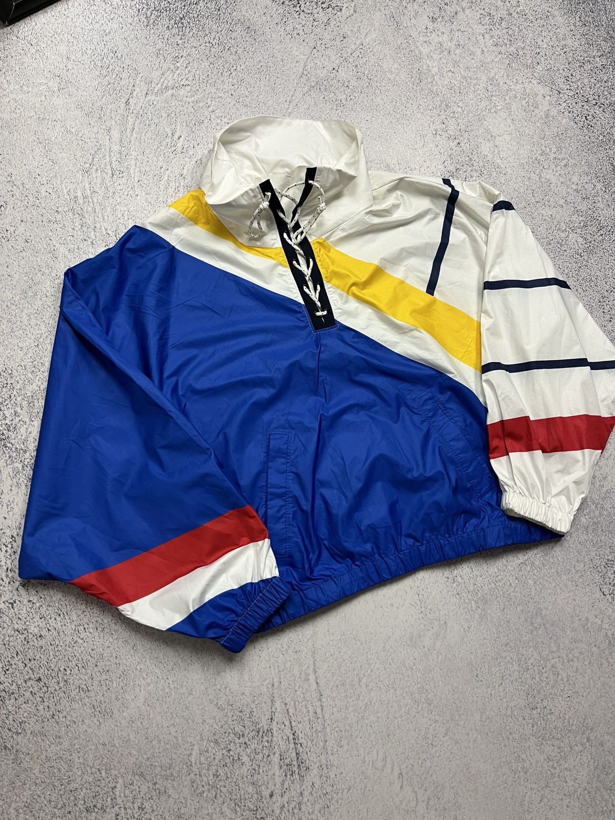 Polo Ralph Lauren Polo Ralph Lauren Windbreaker Anorak Jacket Multicolor Rare Size US L / EU 52-54 / 3 - 4 Thumbnail