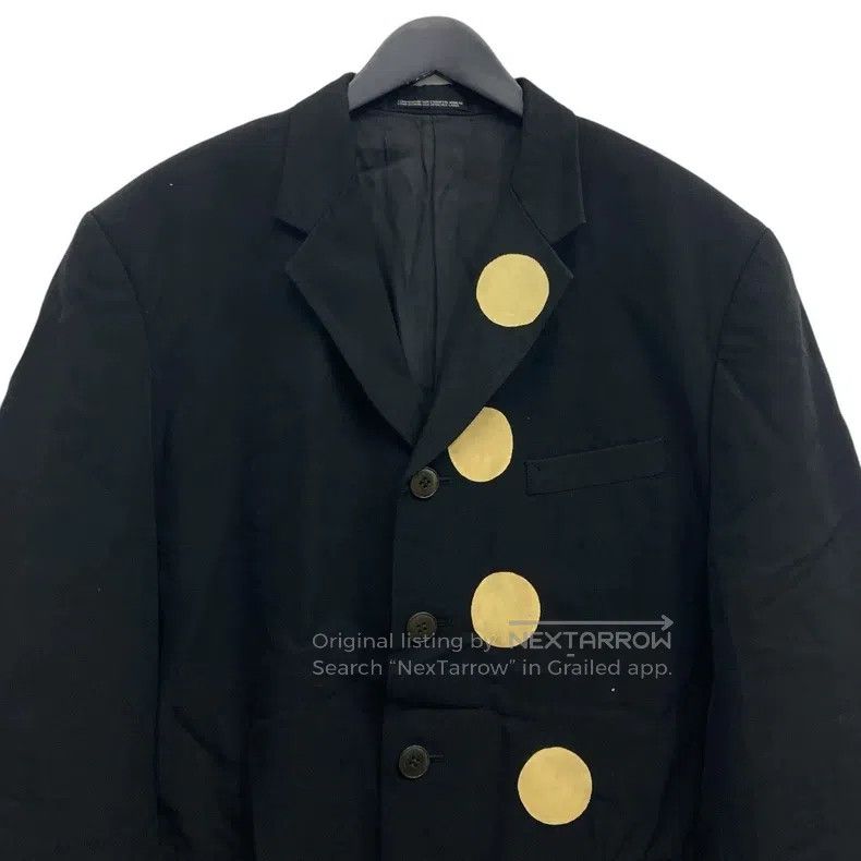 Yohji Yamamoto Yohji Yamamoto 96aw Discharged Mirror Flower Water Moon Ja Size US S / EU 44-46 / 1 - 4 Thumbnail