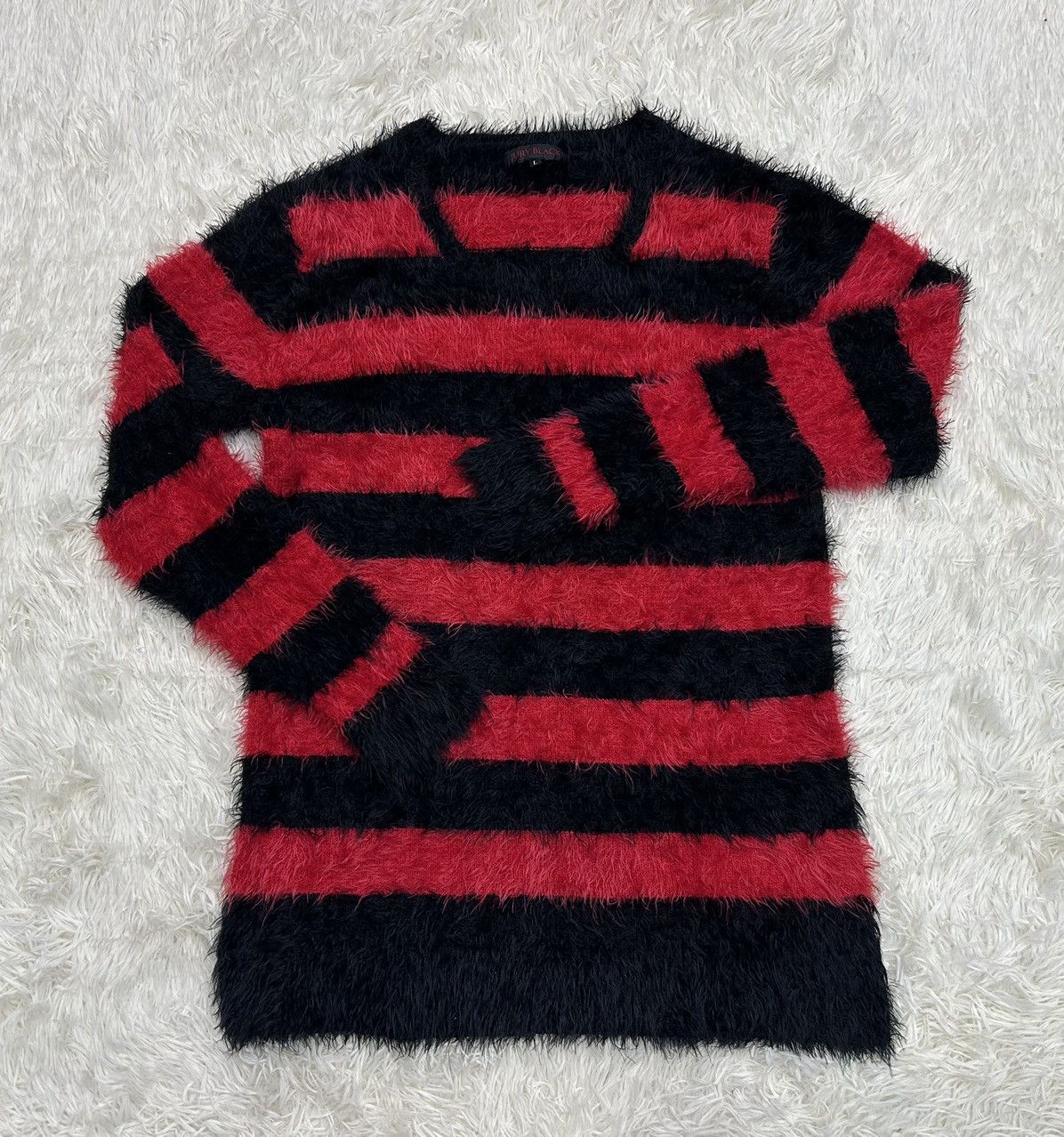 Japanese Brand Kurt Cobain Fuzzy Mohair Style Sweater Pullover Size US M / EU 48-50 / 2 - 4 Thumbnail