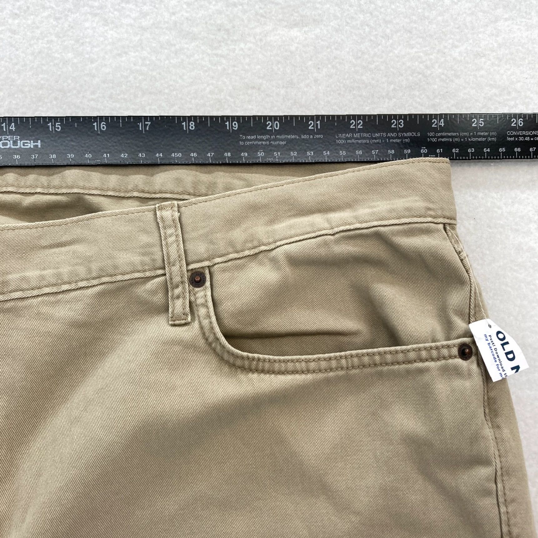 Old Navy Old Navy Chino Pants Mens Big & Tall 48x30 Straight Khaki Beige Casual NWT Size US 32 / EU 48 - 7 Thumbnail