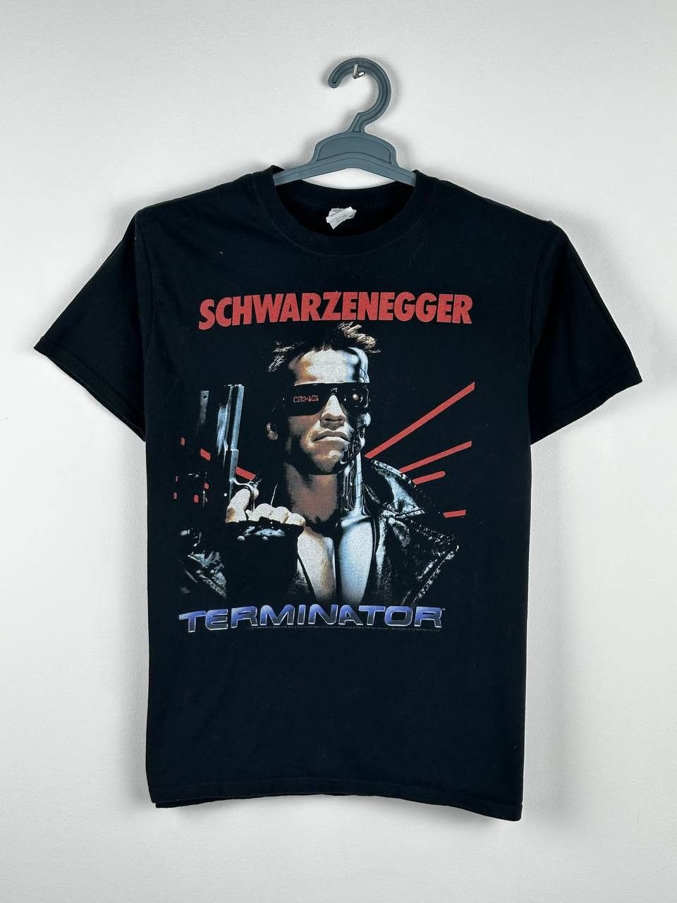 Universal Studios Vintage Terminator T2 Promo Movie T Shirt Size US M / EU 48-50 / 2 - 1 Thumbnail