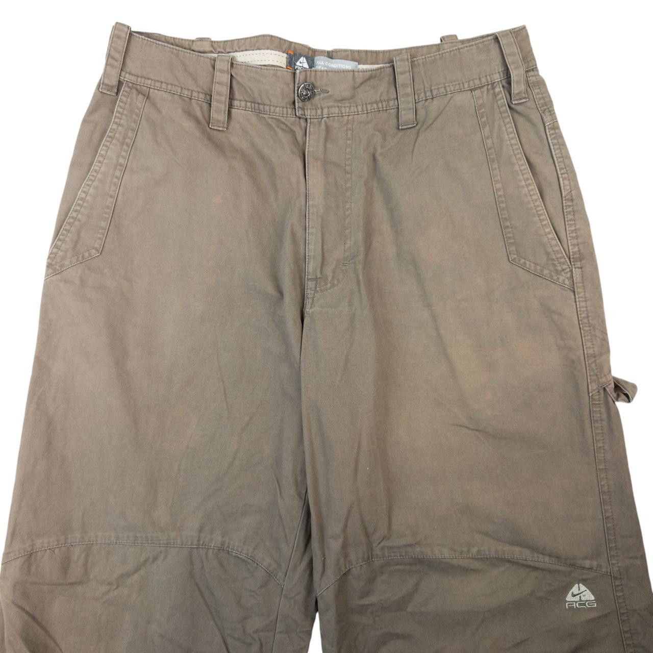 Nike ACG Vintage Nike ACG Cargo Trousers Size W33 Size US 33 - 1 Thumbnail
