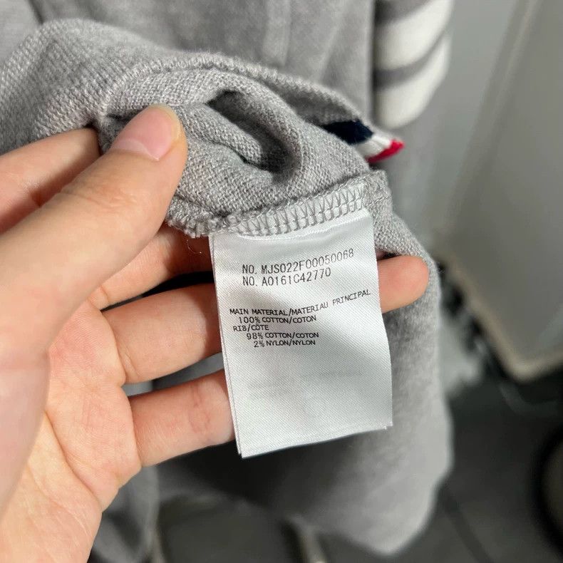 Thom Browne Thom Browne Four-barrel hoodie Size US XL / EU 56 / 4 - 4 Thumbnail