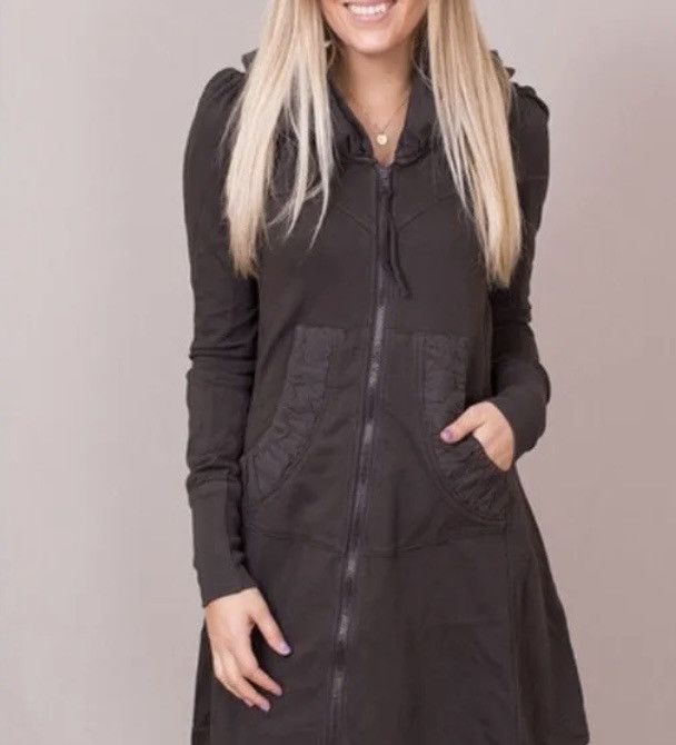 Japanese Brand × Vintage Prairie Underground Long Cloack Hoodie Coat Jacket Size XS / US 0-2 / IT 36-38 - 8 Thumbnail
