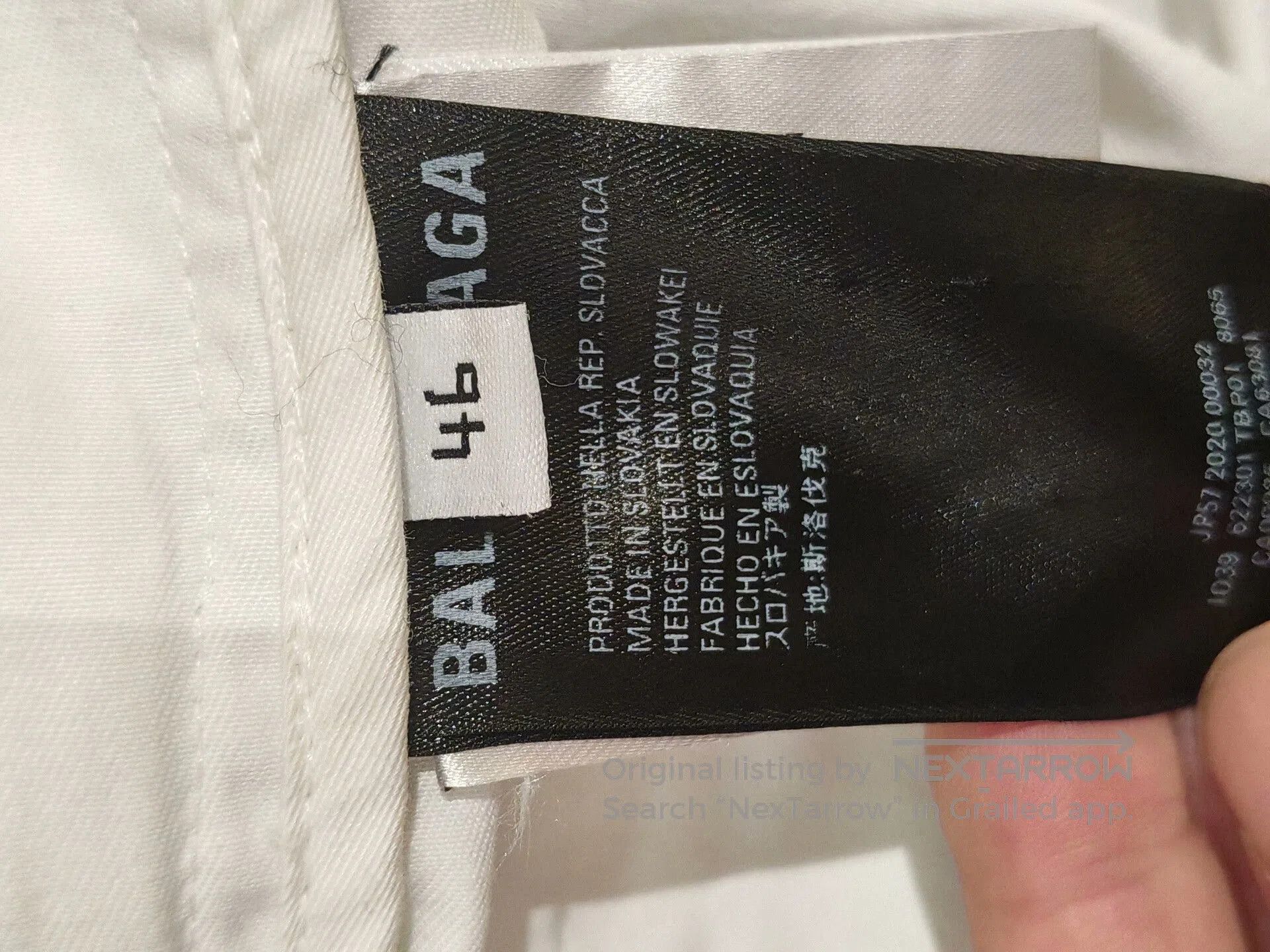 Balenciaga Balenciaga Black White Jacket Size 46. Size US M / EU 48-50 / 2 - 3 Thumbnail