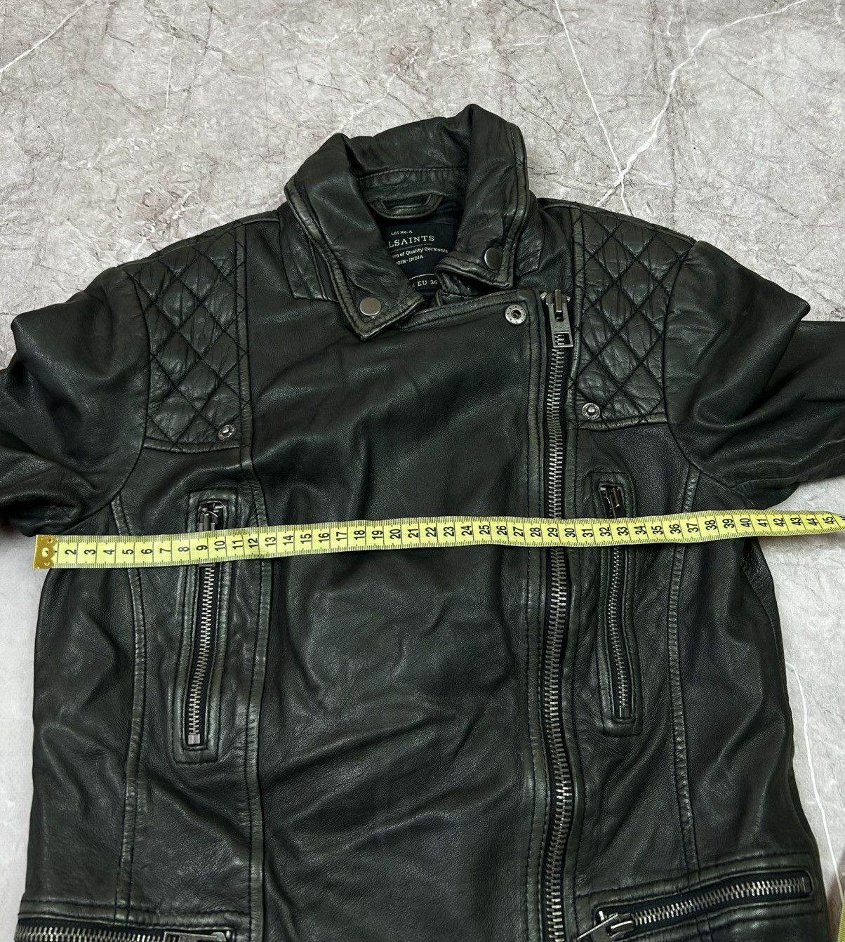 Allsaints Allsaints leather jacket streetwear Size S / US 4 / IT 40 - 19 Thumbnail