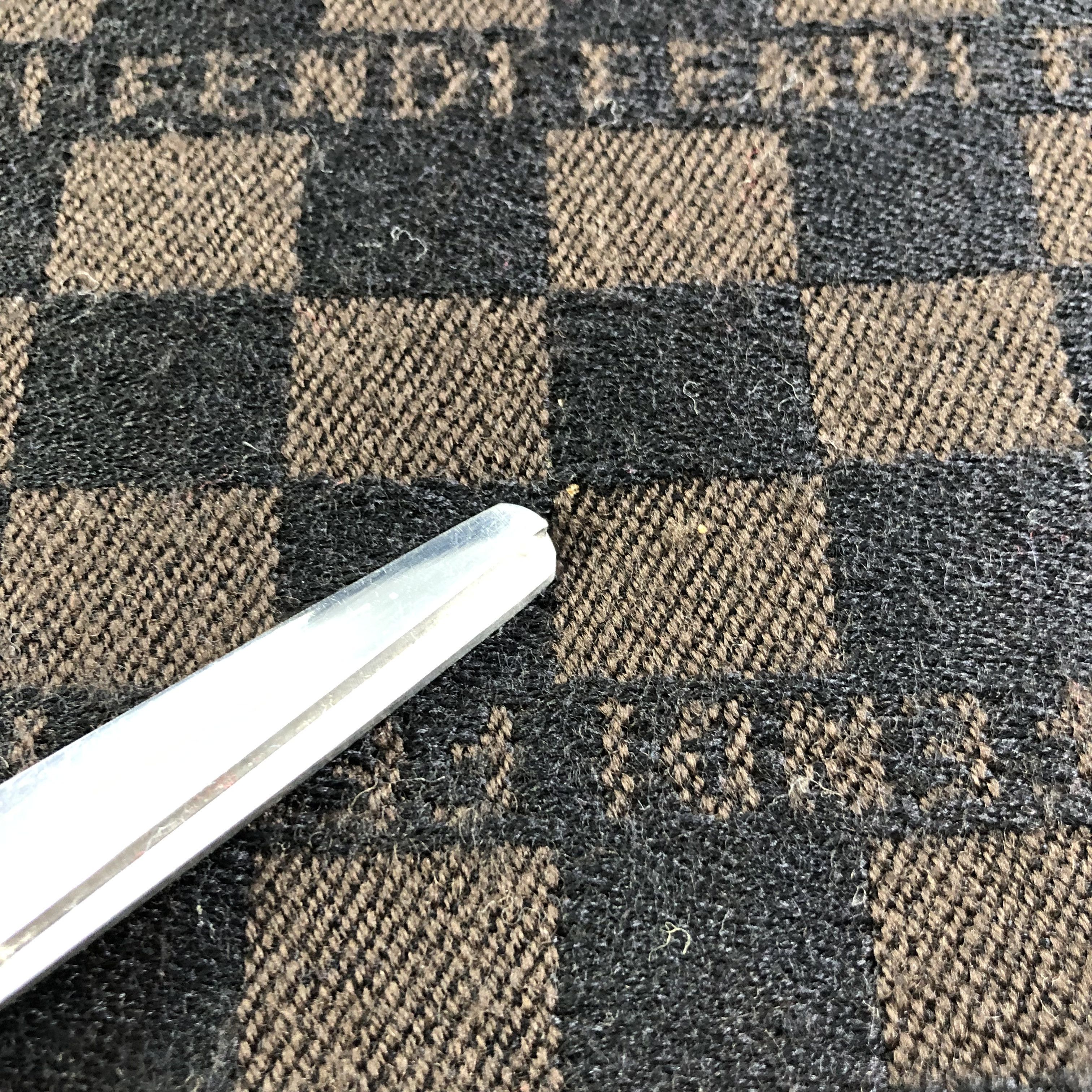 Fendi FENDI Checkered Wool Scarf Muffler Neckwear V2103 Size ONE SIZE - 11 Thumbnail