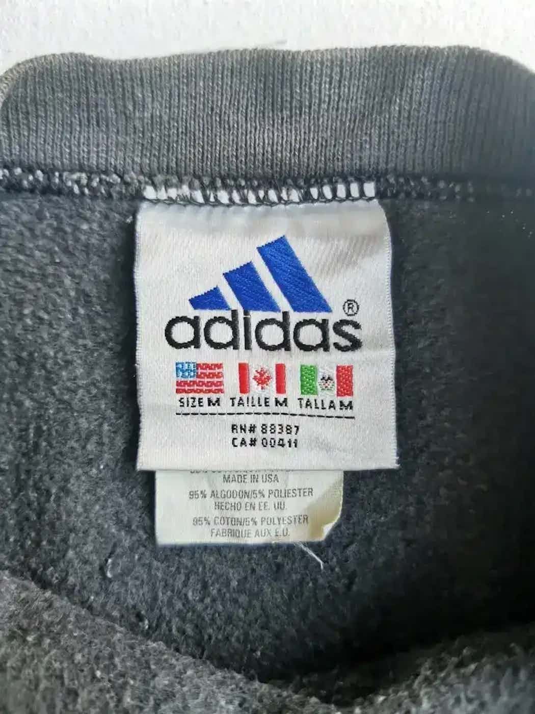 Adidas Vintage Adidas Big Logo Sweatshirt Size US M / EU 48-50 / 2 - 4 Thumbnail