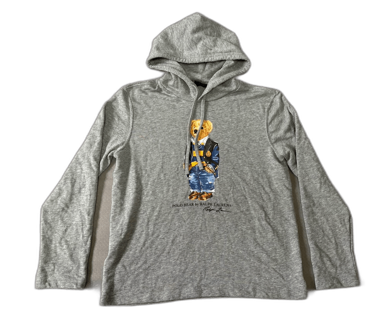 Ralph Lauren Ralph Lauren Bear Graphic Hoodie Sweatshirt Size L / US 10 / IT 46 - 1 Thumbnail