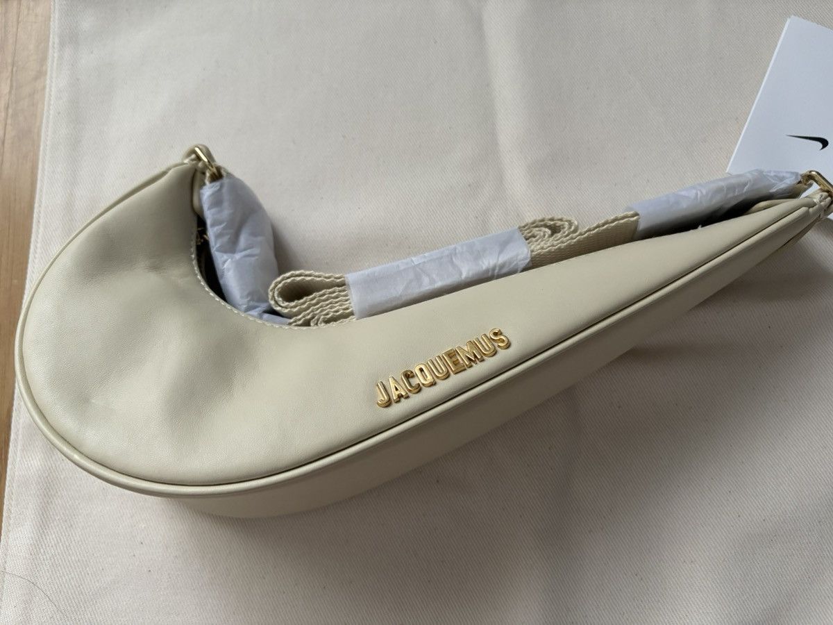 Jacquemus × Nike Jacquemus x Nike Le Sac Swoosh Bag small Ivory Size ONE SIZE - 3 Thumbnail