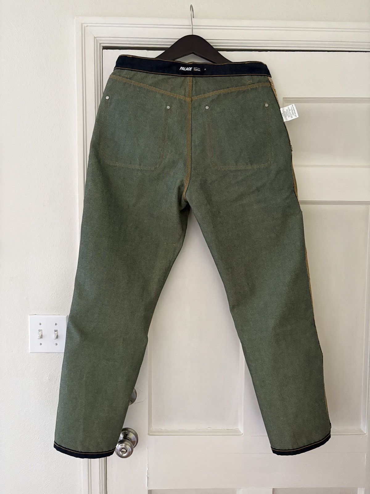 Palace Kevlar Double Panel Indigo Jeans Size US 32 / EU 48 - 9 Thumbnail