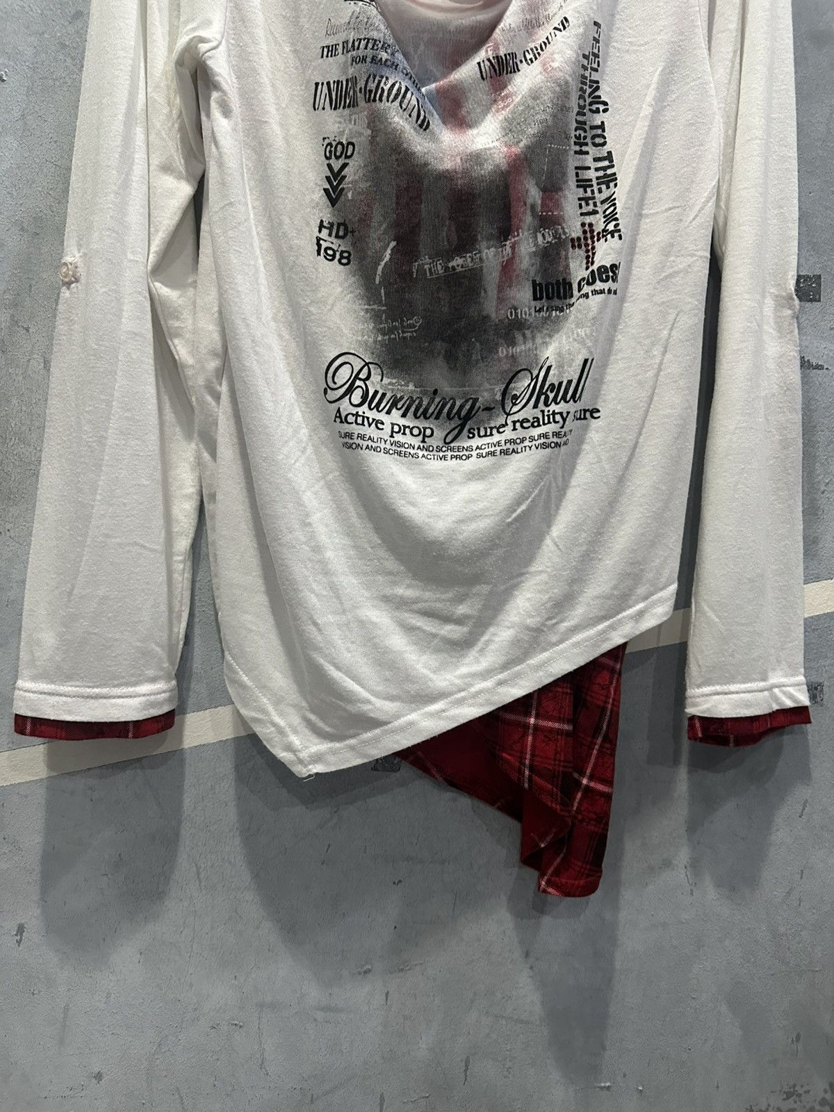 If Six Was Nine × Le Grande Bleu (L.G.B.) × Seditionaries Beaumere Asymmetrical Double Layer Punk Style Size S / US 4 / IT 40 - 6 Thumbnail