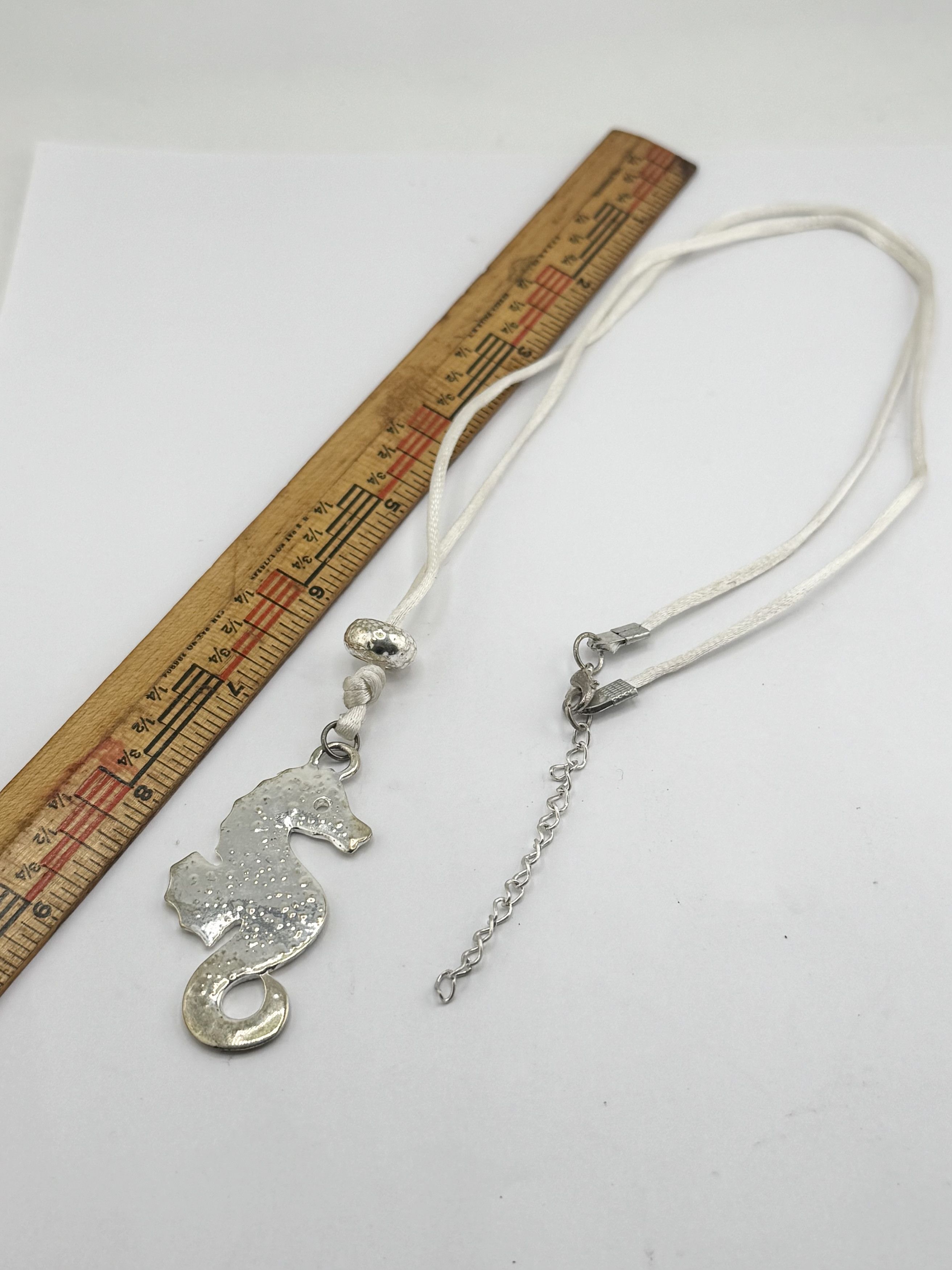 Other Seahorse pendant on fabric cord necklace Size ONE SIZE - 4 Thumbnail