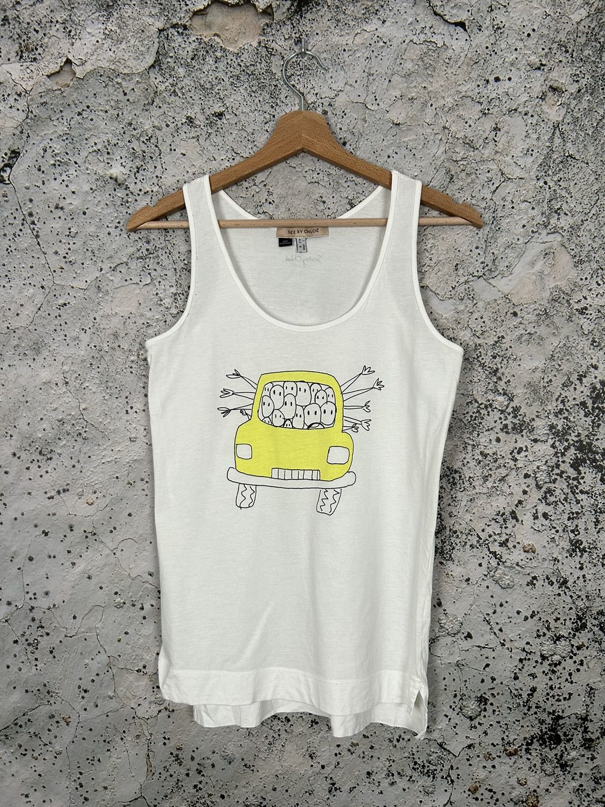 Chloe See By Chloe Women’s Tank Top Designer Hype Rare Size M / US 6-8 / IT 42-44 - 1 Thumbnail