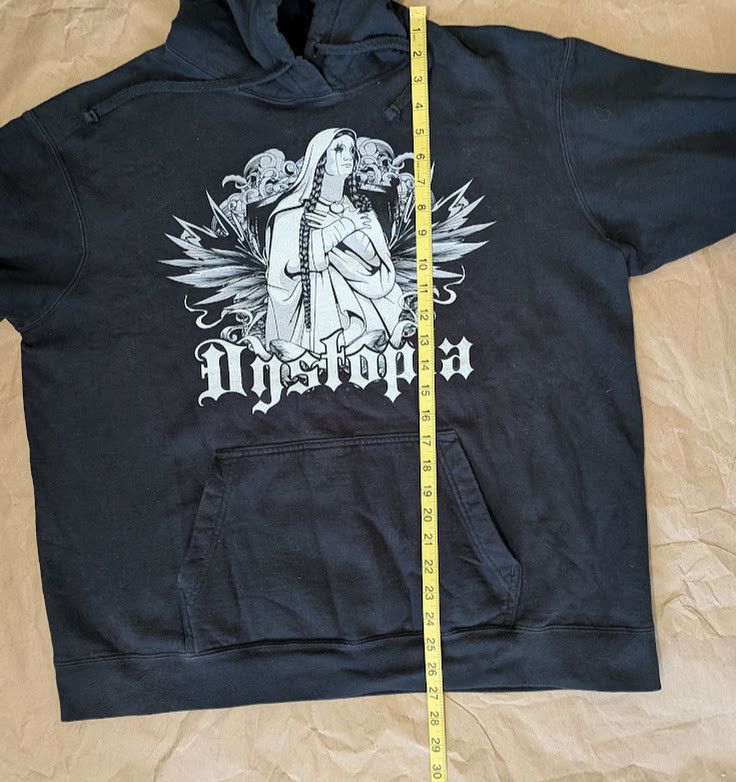 Other Dystophia graphic pullover hoodie Size US XL / EU 56 / 4 - 5 Thumbnail