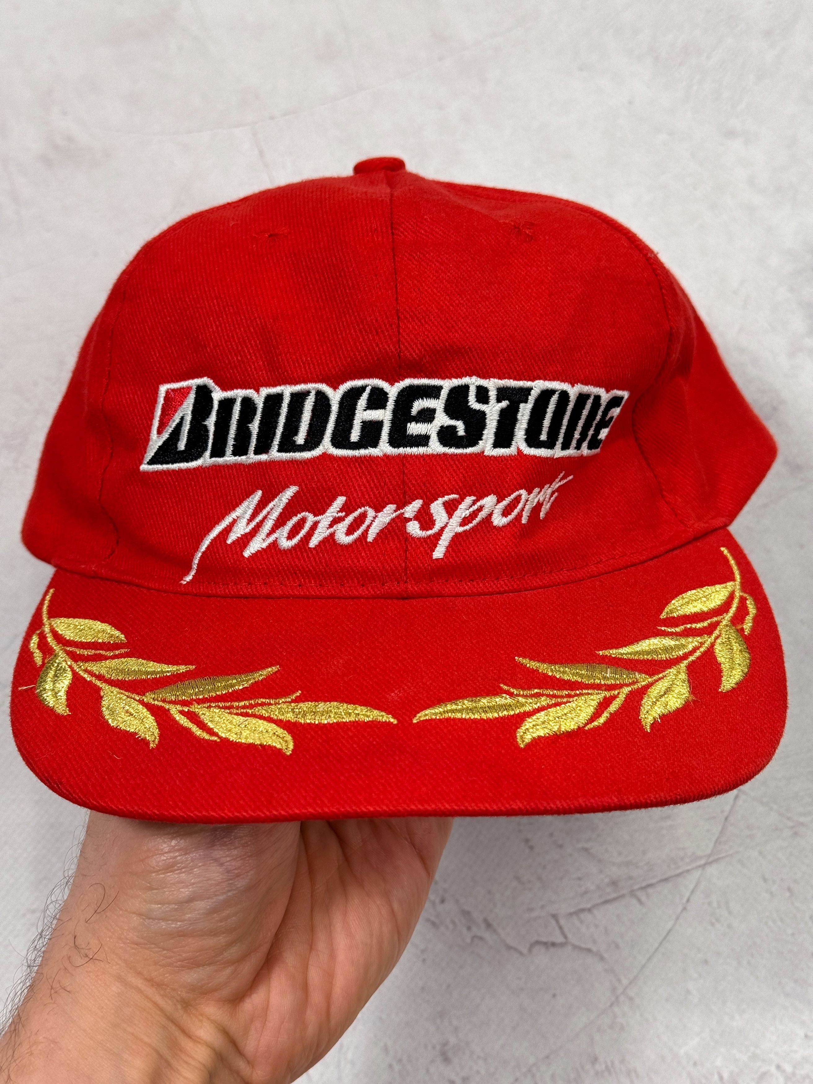Formula 1 × Vintage Vintage Bridgestone Motorsport Cap Racing Formula1 Size ONE SIZE - 3 Thumbnail