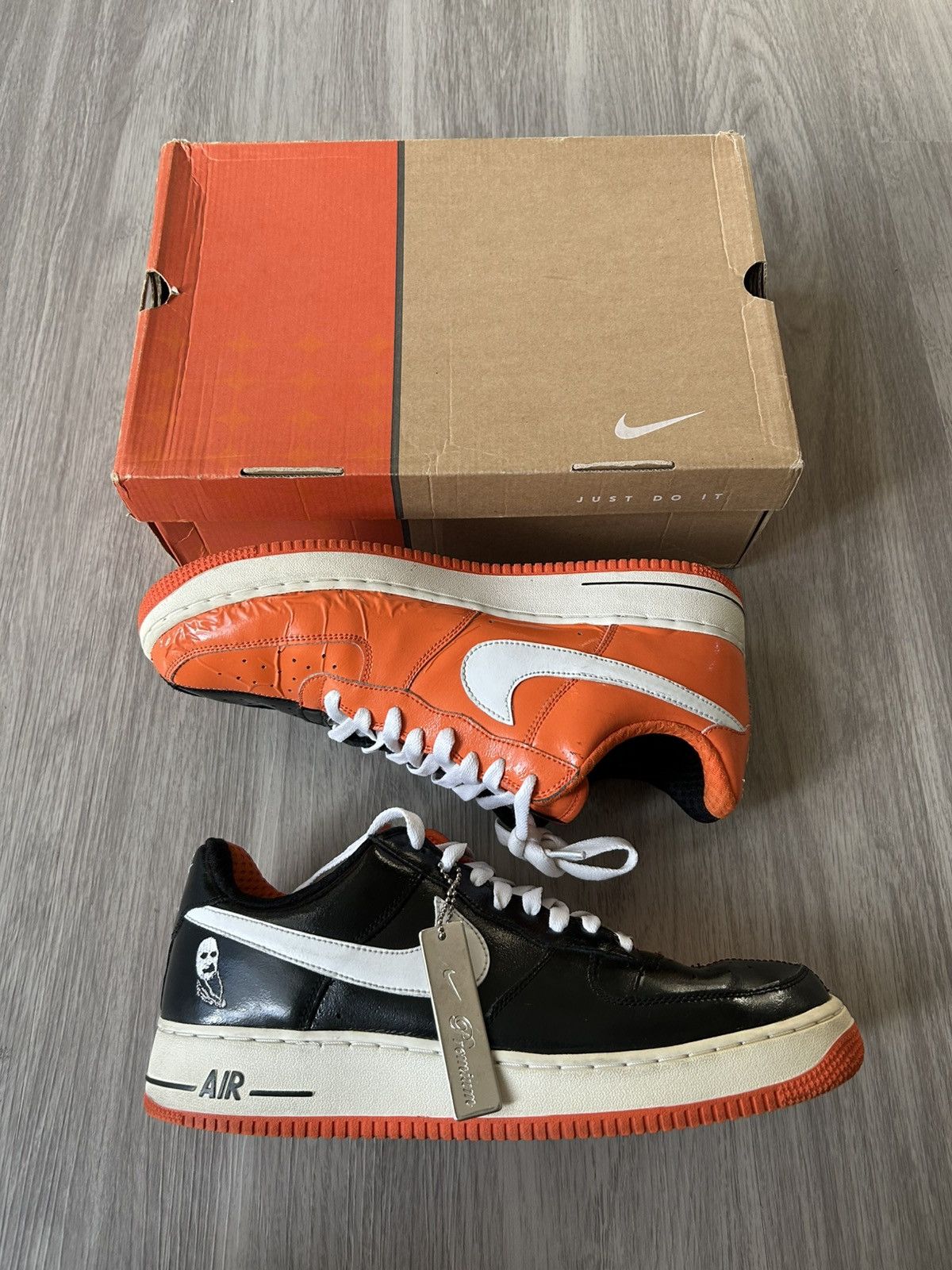 * RARE 2006 Halloween Nike Air Force 1 Premium Limited Edition‎ Retro AF1 2006 Nike Air Force 1 Low Halloween Size 12 main image 2